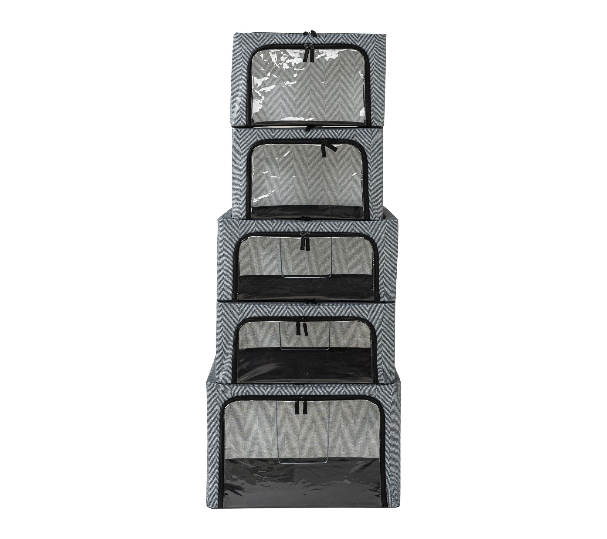  Periea Set of 5 Assorted Collapsible Storage Boxes