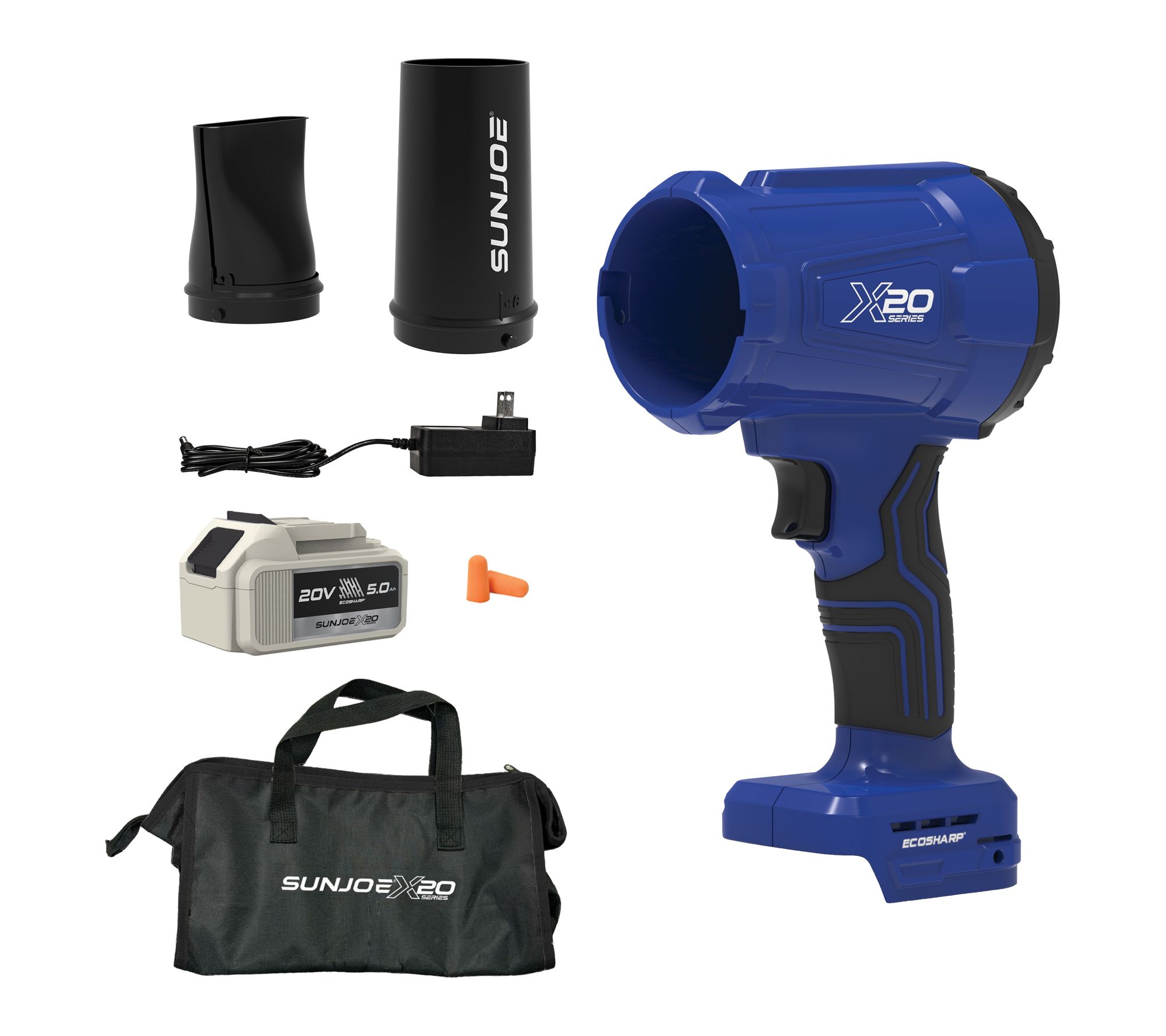 Sun Joe "Go" 20V Handheld Multi Use Turbo Blower