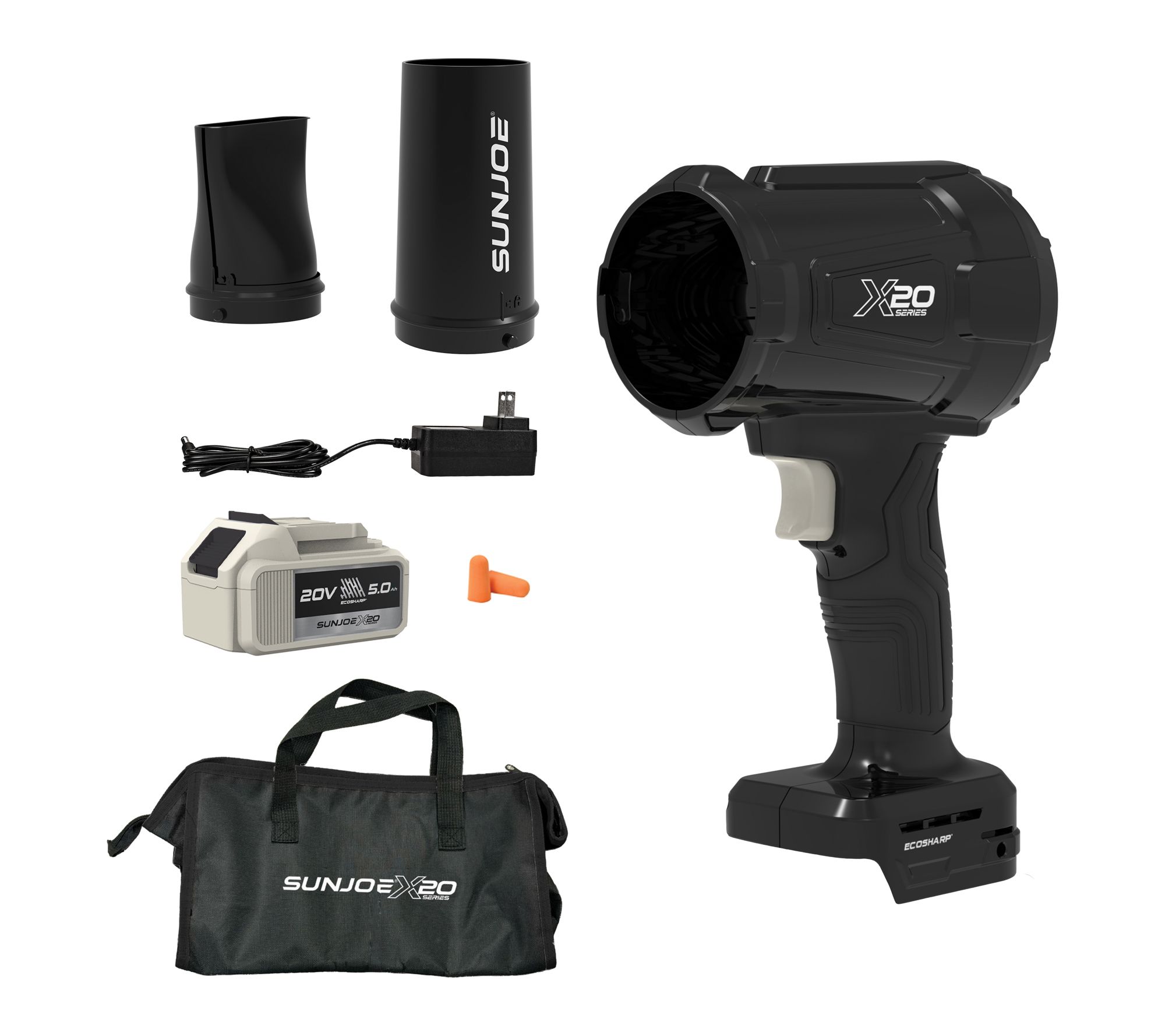Sun Joe "Go" 20V Handheld Multi Use Turbo Blower