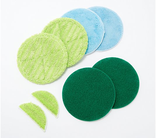 Hover Scrubber Set of 8 Cleaning Replacement Pads