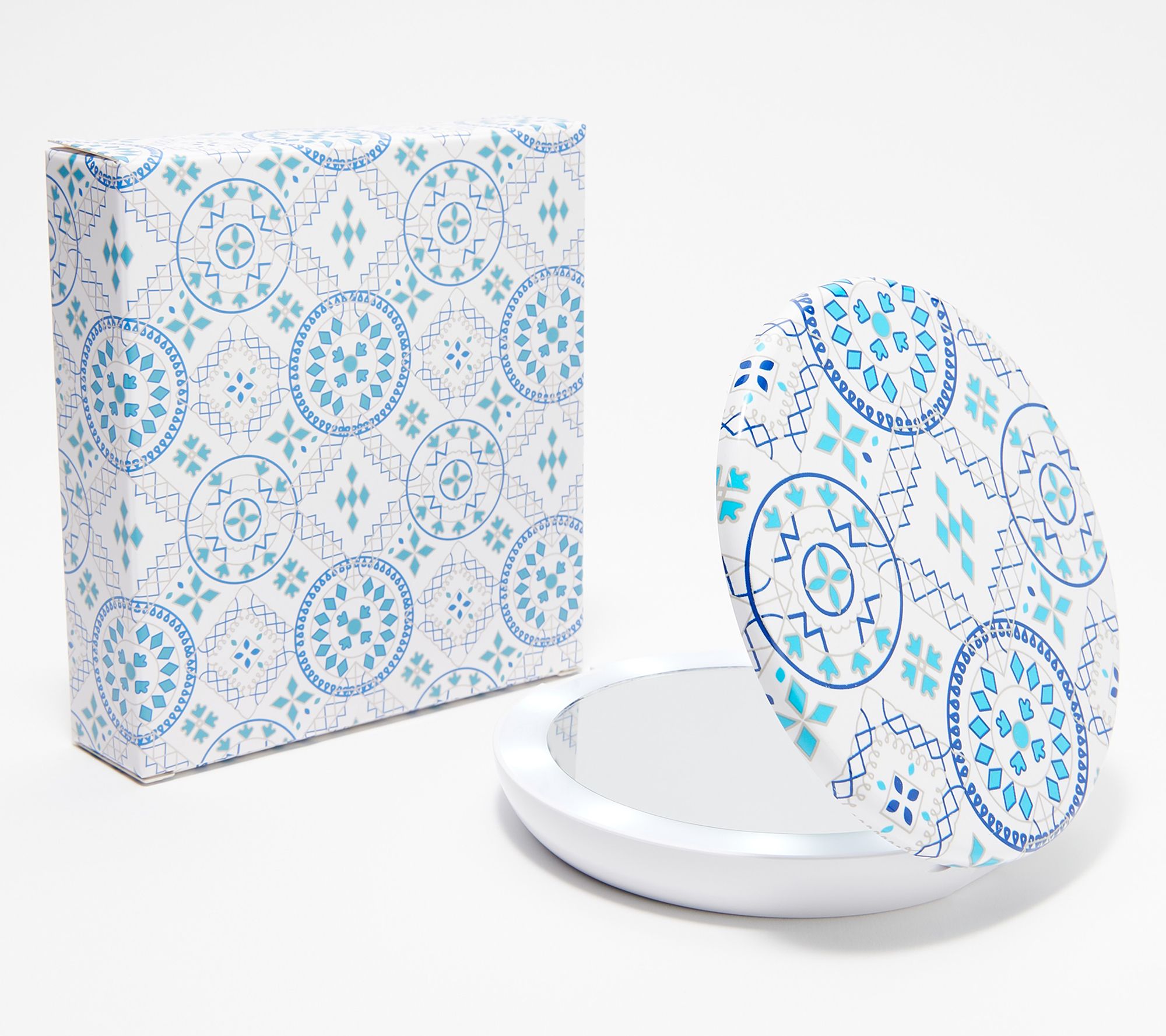 Pop Sonic Compact Mirror w/ 1x/5x Mag & Gift Box