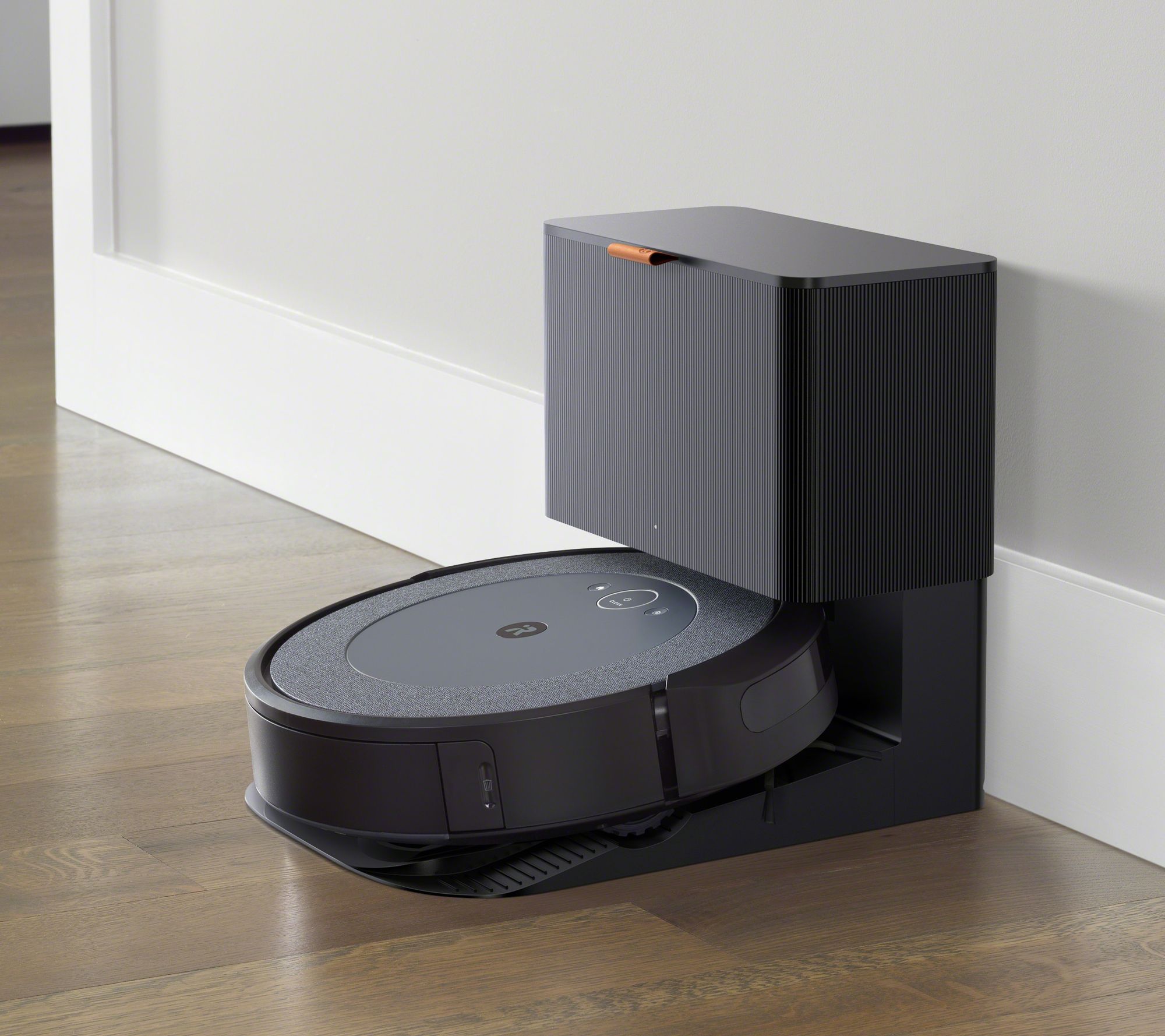 iRobot Roomba i8 Self-Emptying Robot Vacuum Dirt Disposal Gray