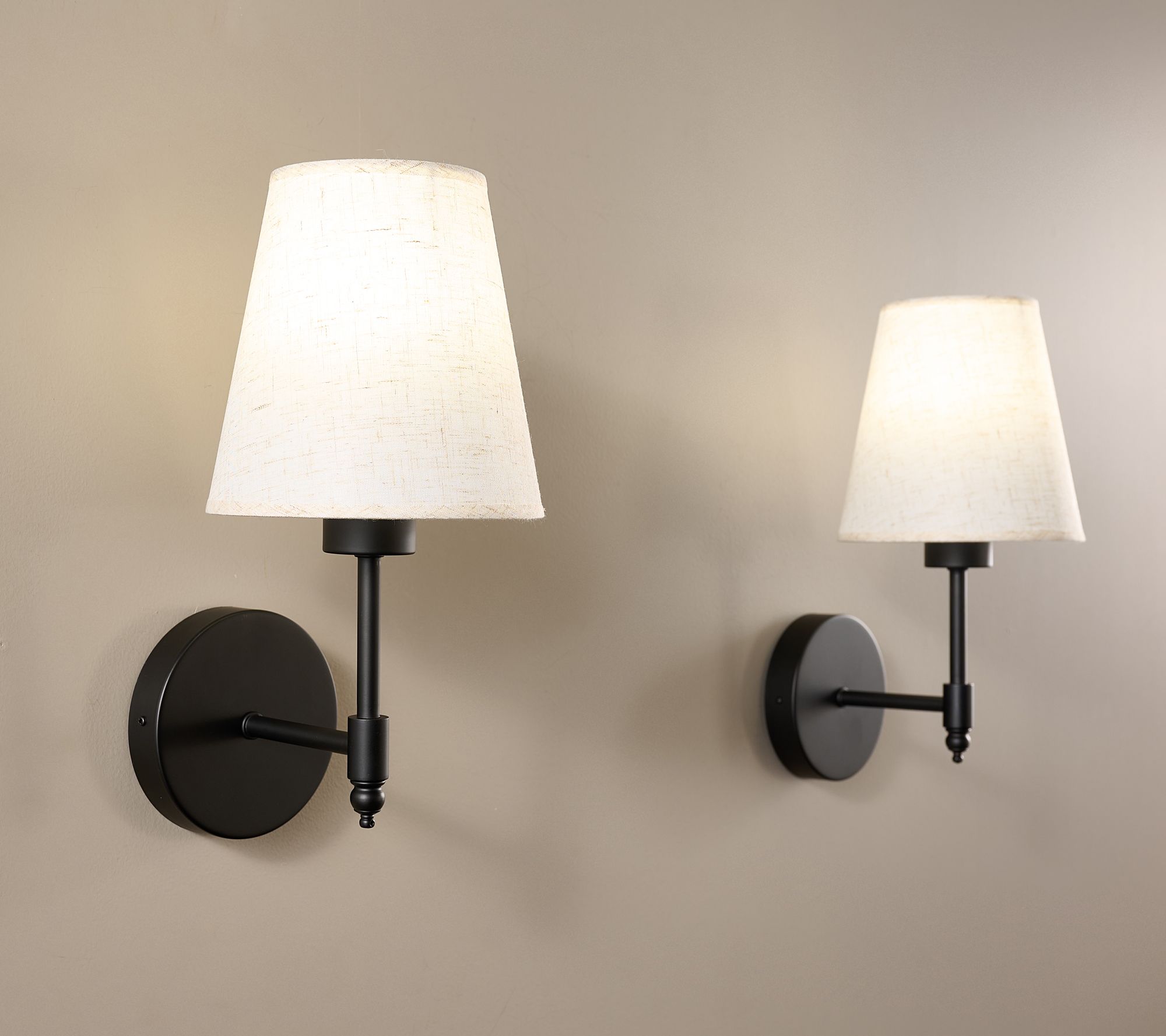 "As Is" Brightliving Set of 2 RGB Wireless LED Wall Sconce