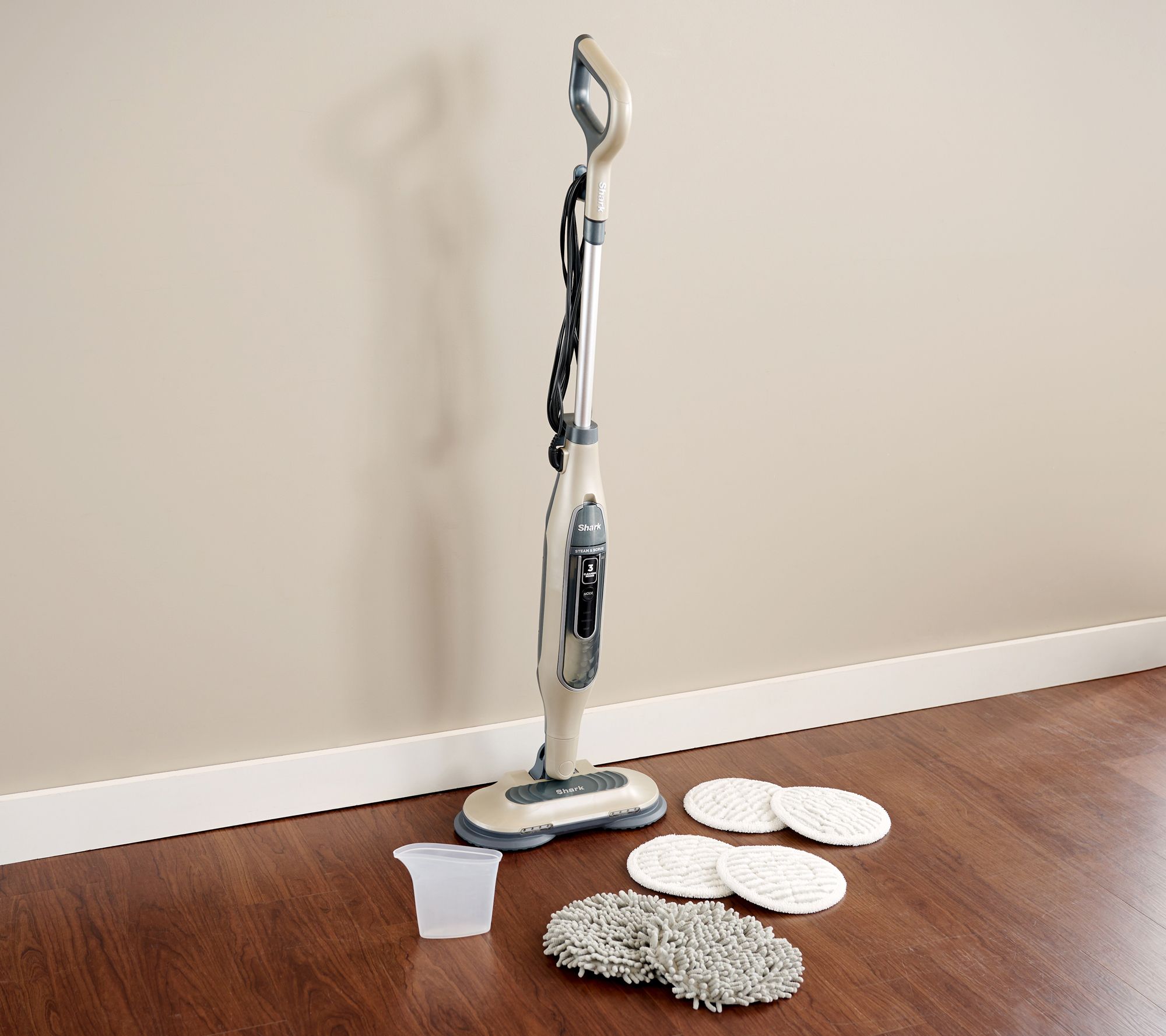 Shark Steam & Scrub All-in-One Steam Mop with 6 Washable Pads 