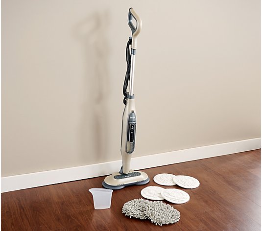 Steam Mop With 6 Washable Pads
