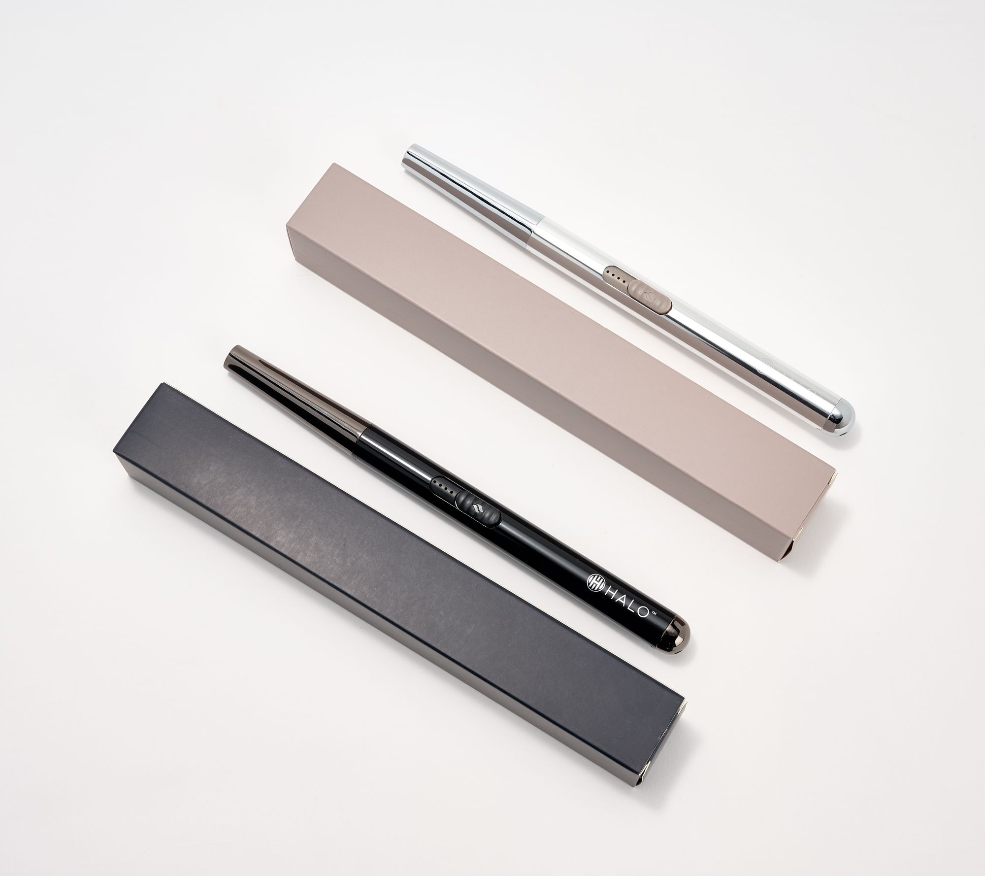 HALO Set of 2 Rechargeable Lighter Wands w/ Gift Boxes