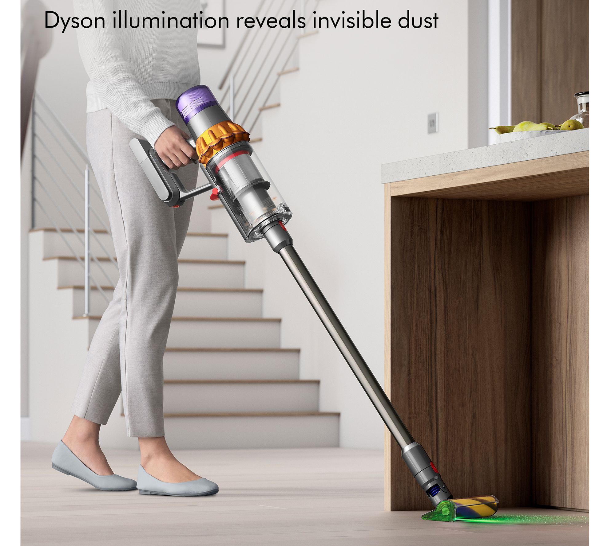 Dyson V15 Detect Cordfree Vacuum w/2 Cleaner Heads & Floor Dok, 3 of 7