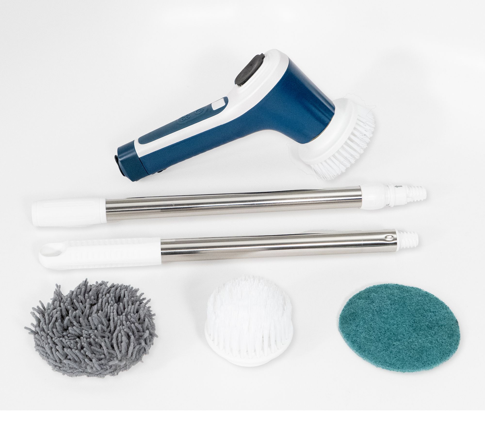 Teko Power Scrubber with Cleanser Reservoir & Power Brushes