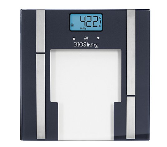 BIOS Living Glass Lithium Body Fat Scale