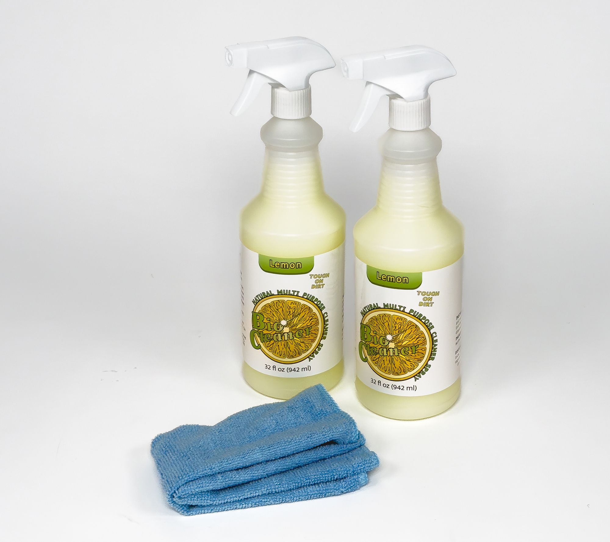 "As Is" Bio Cleaner Set/2 32oz Multi- Surface Spray Cleaners
