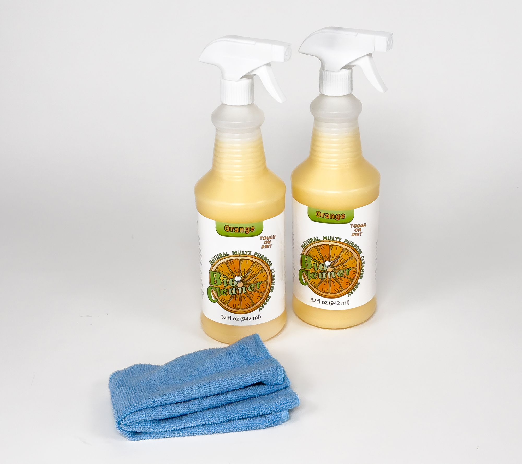 "As Is" Bio Cleaner Set/2 32oz Multi- Surface Spray Cleaners