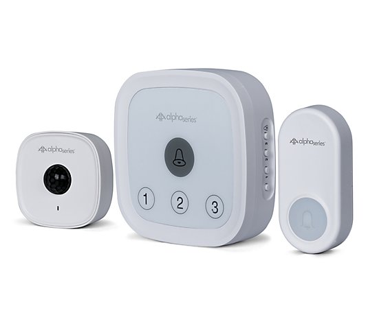 Alpha Series Wireless Doorbell w/ Motion Sensor Alarm by Swann