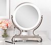 LED Surround Light Glamour Vanity Mirror w/ 5x/1x Mag by Eleganze, 5 of 7