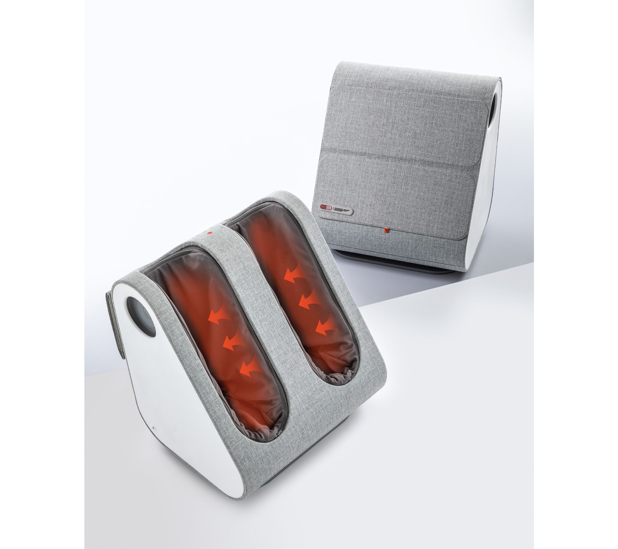 Sharper Image Shiatsu Foot & Calf Massager with Heat - QVC.com