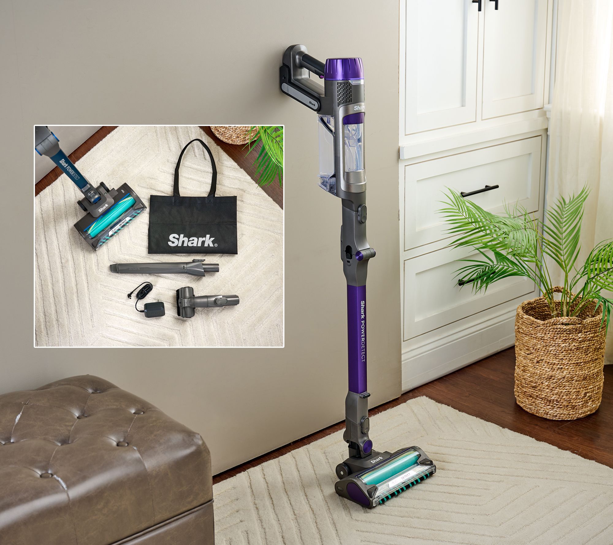 Shark PowerDetect Cordless Stick Vacuum w/Tools & Reverse Clean