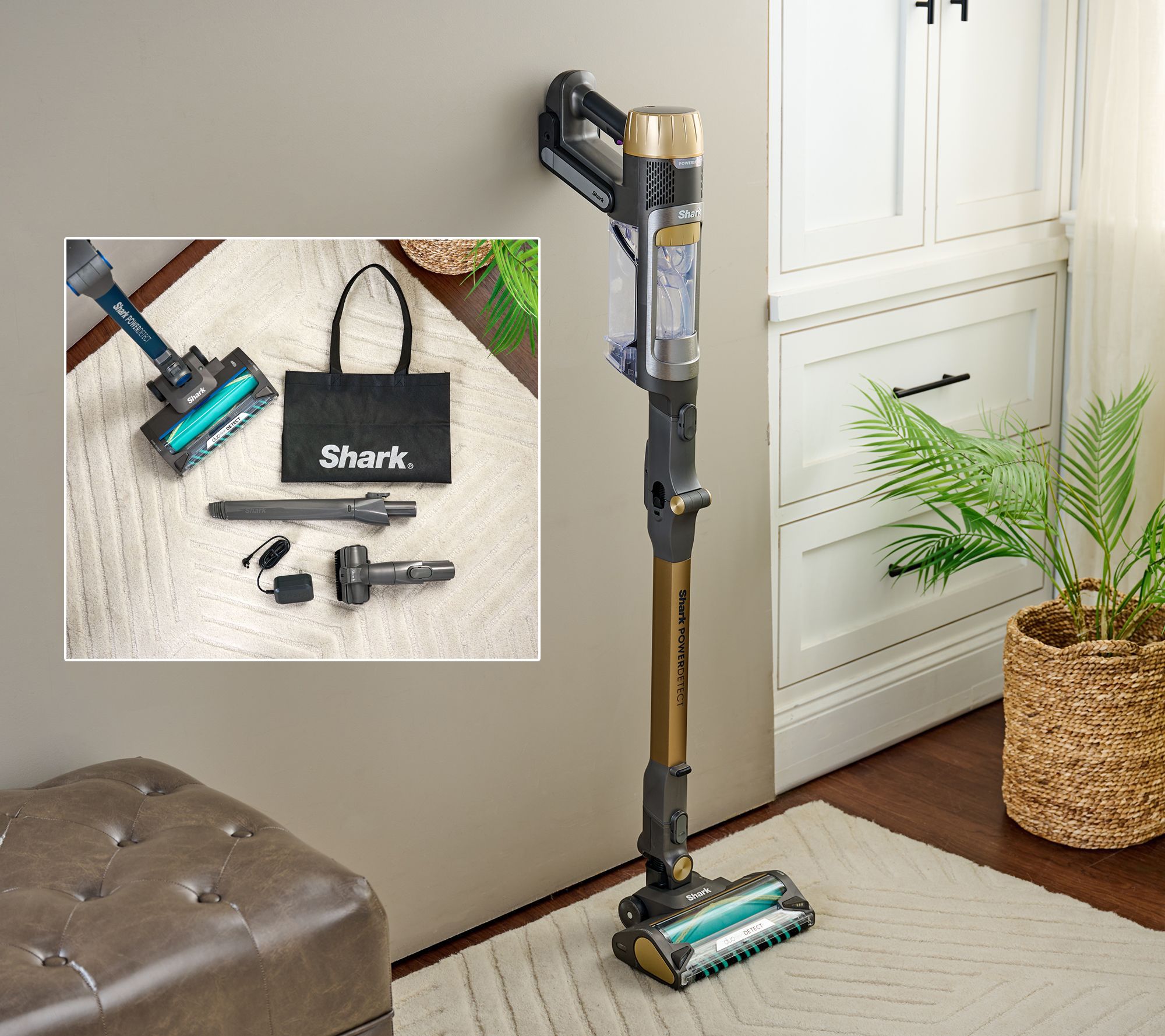 Shark PowerDetect Cordless Stick Vacuum w/Tools & Reverse Clean