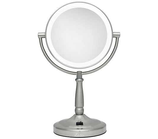 Zadro Cordless LED Lighted Vanity Mirror 1X/5XMagnification