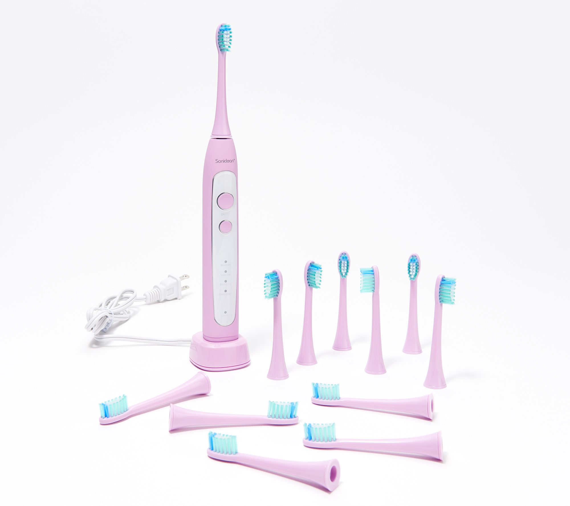 soniclean pro 4800 rechargeable toothbrush with 12 brush heads