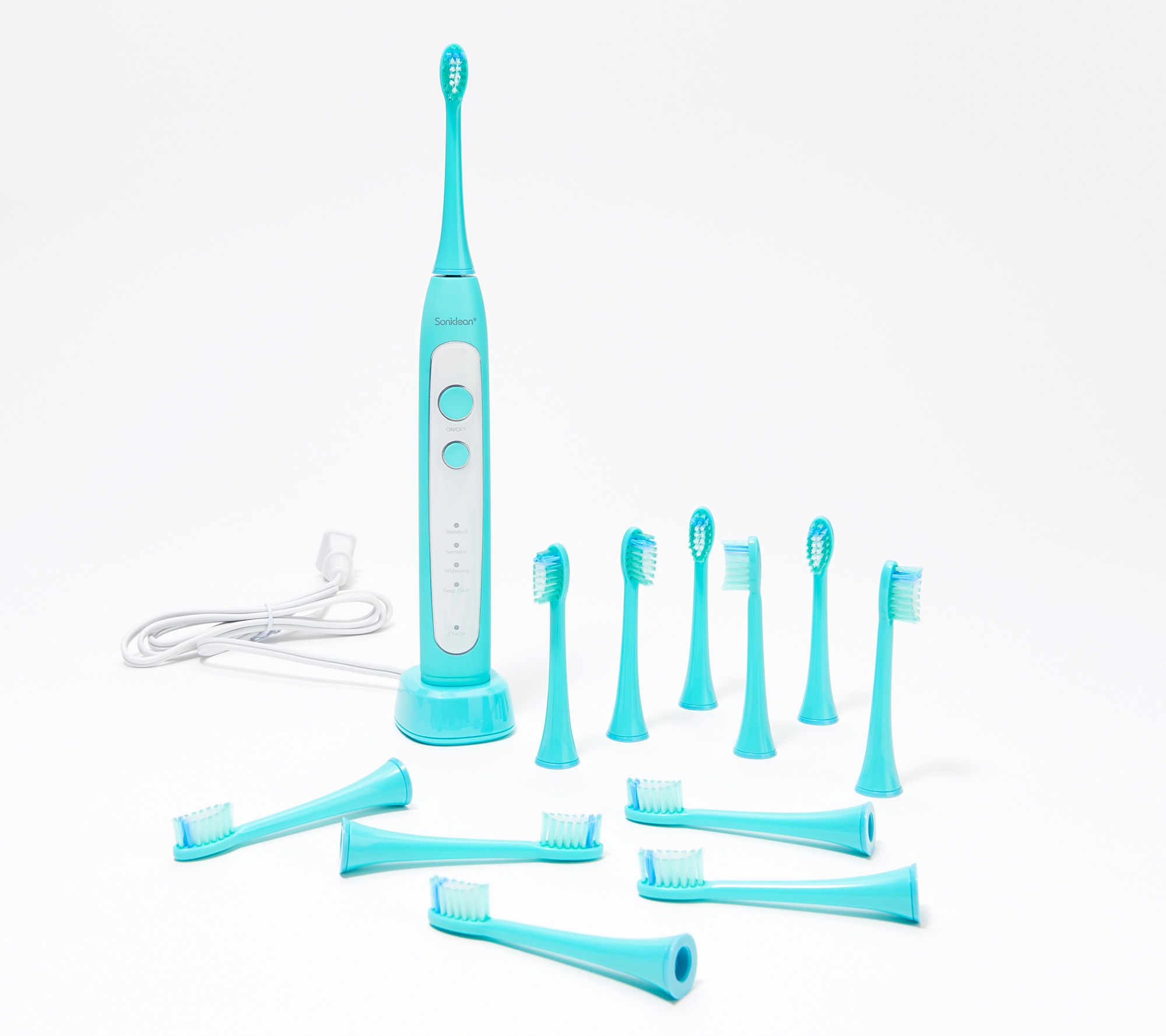 Soniclean Pro 4800 Rechargeable Toothbrush with 12 Brush Heads