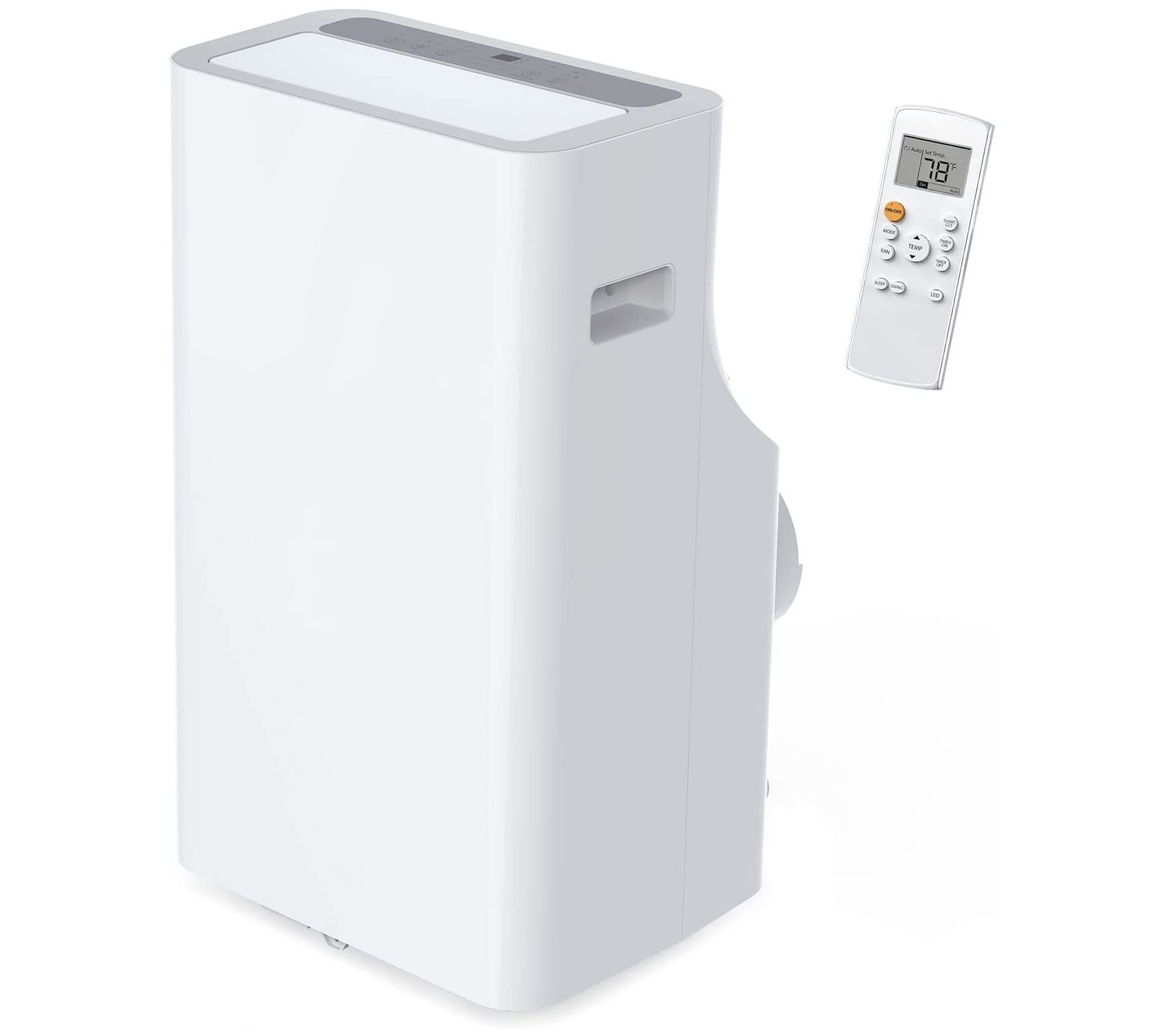 EasyCool 4-in-1 9000BTU/6500DOE Portable Air Conditioner w/Heat