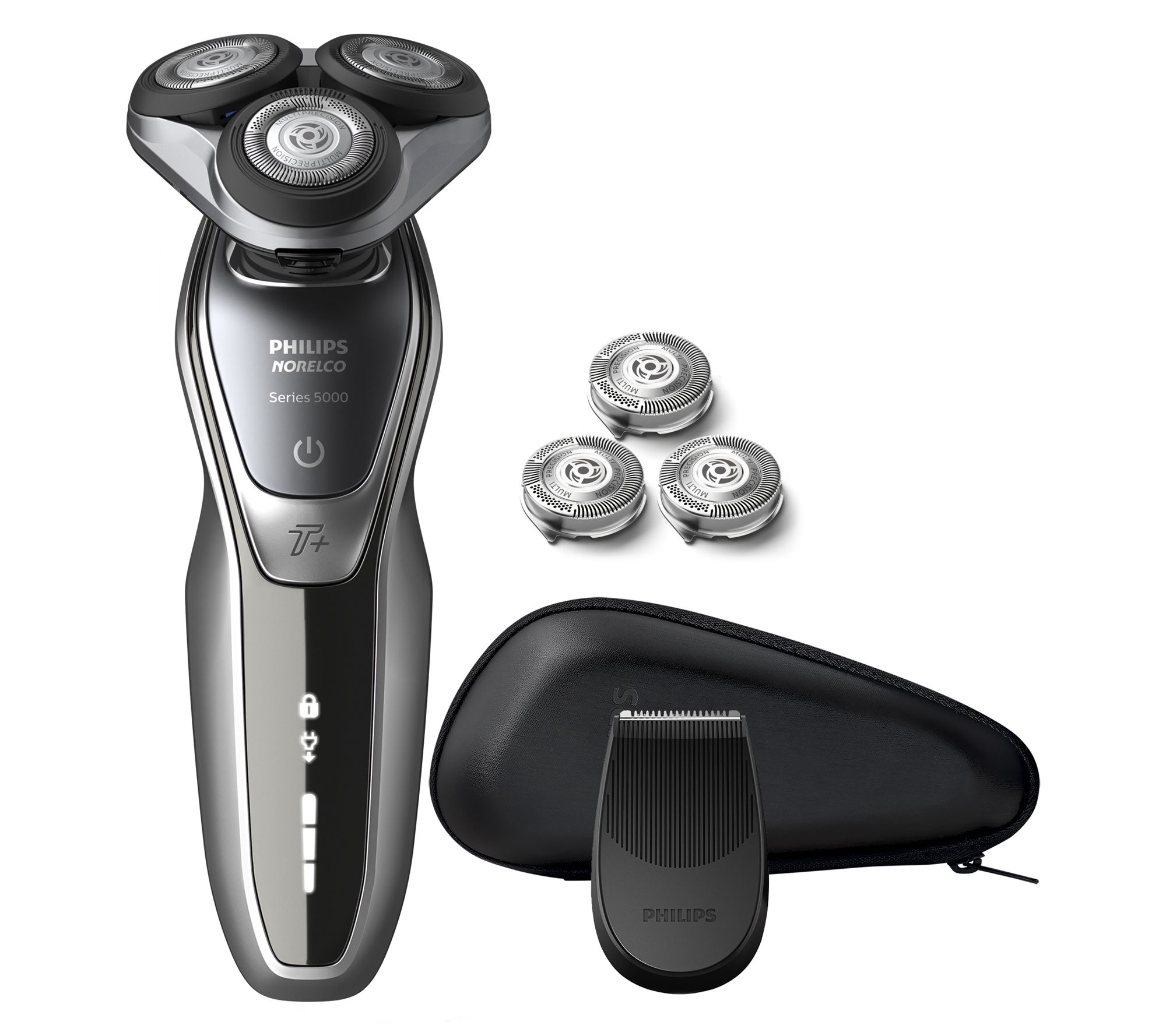 "As Is" Philips Norelco 5000 Series Electric Shaver and Accessories Kit