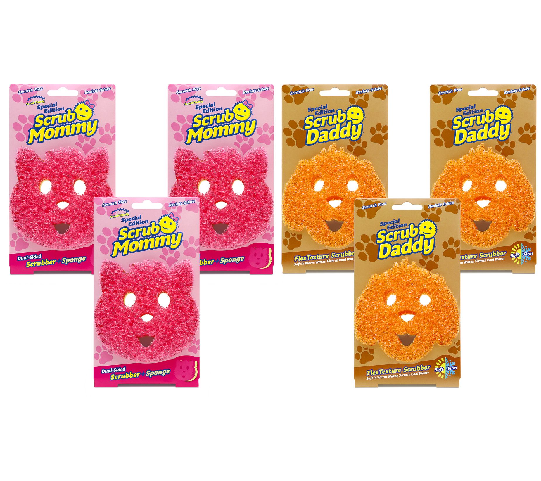 Scrub Daddy Scrub Mommy 6ct Sponges - Box 
