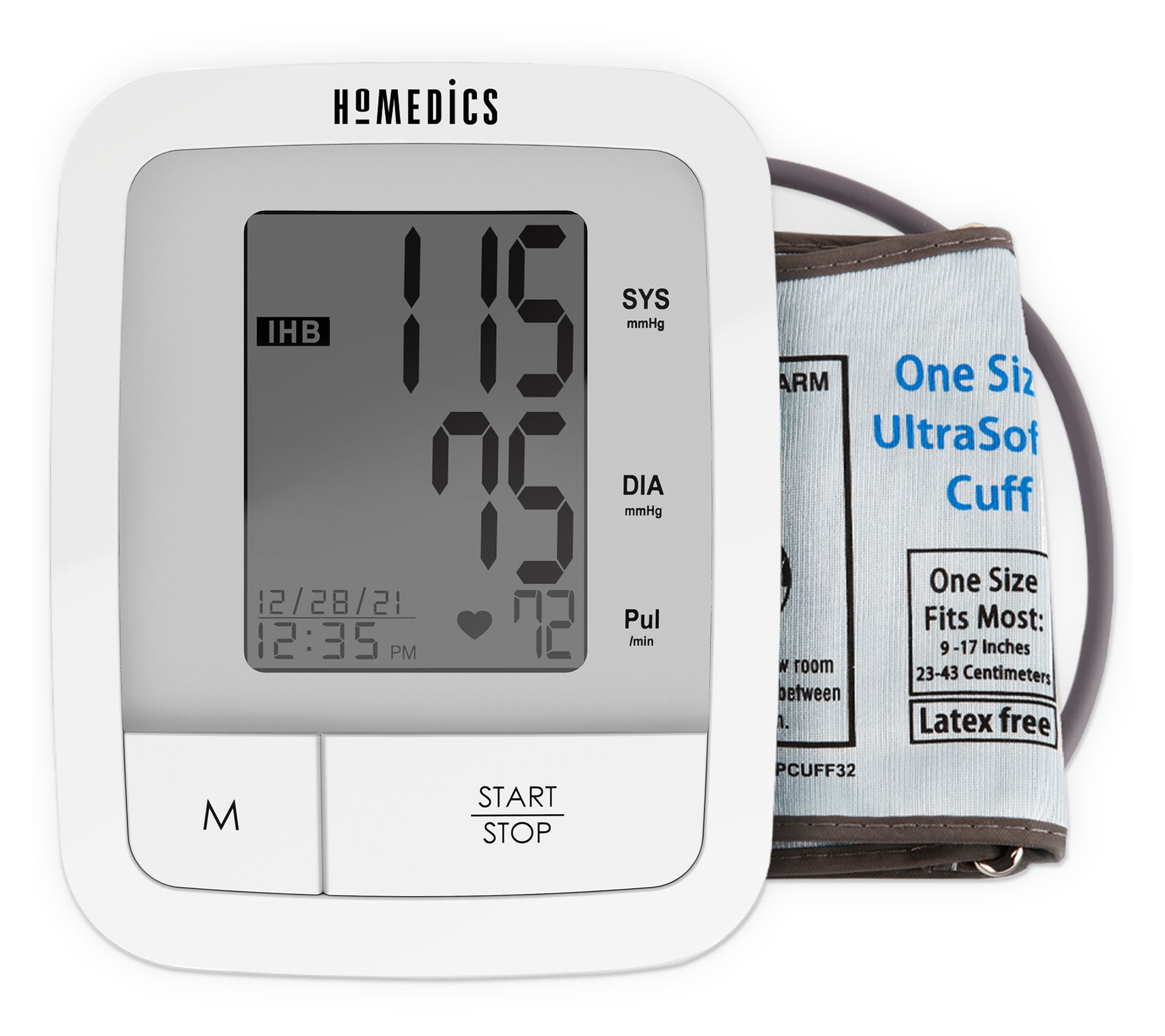 HoMedics BPA-060 Blood Pressure Monitor - White for sale online