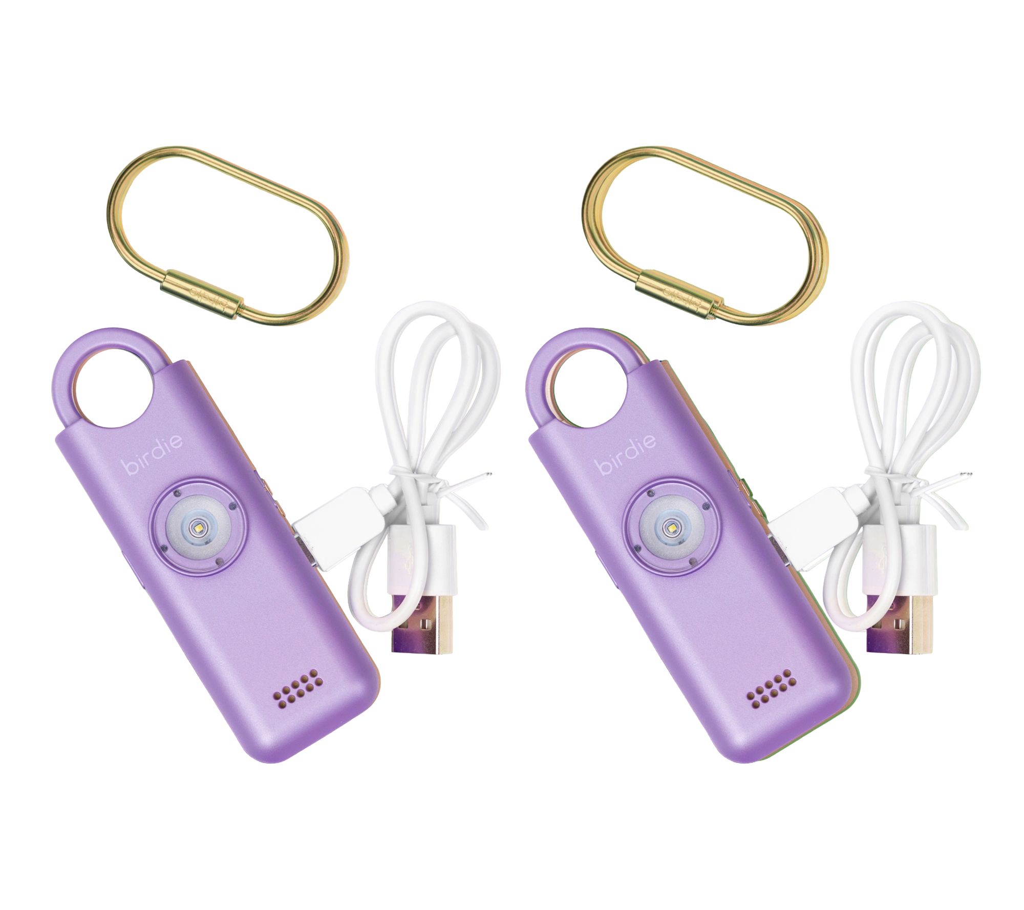 Birdie 3.0 Set of 2 Rechargeable Personal Safety Alarms