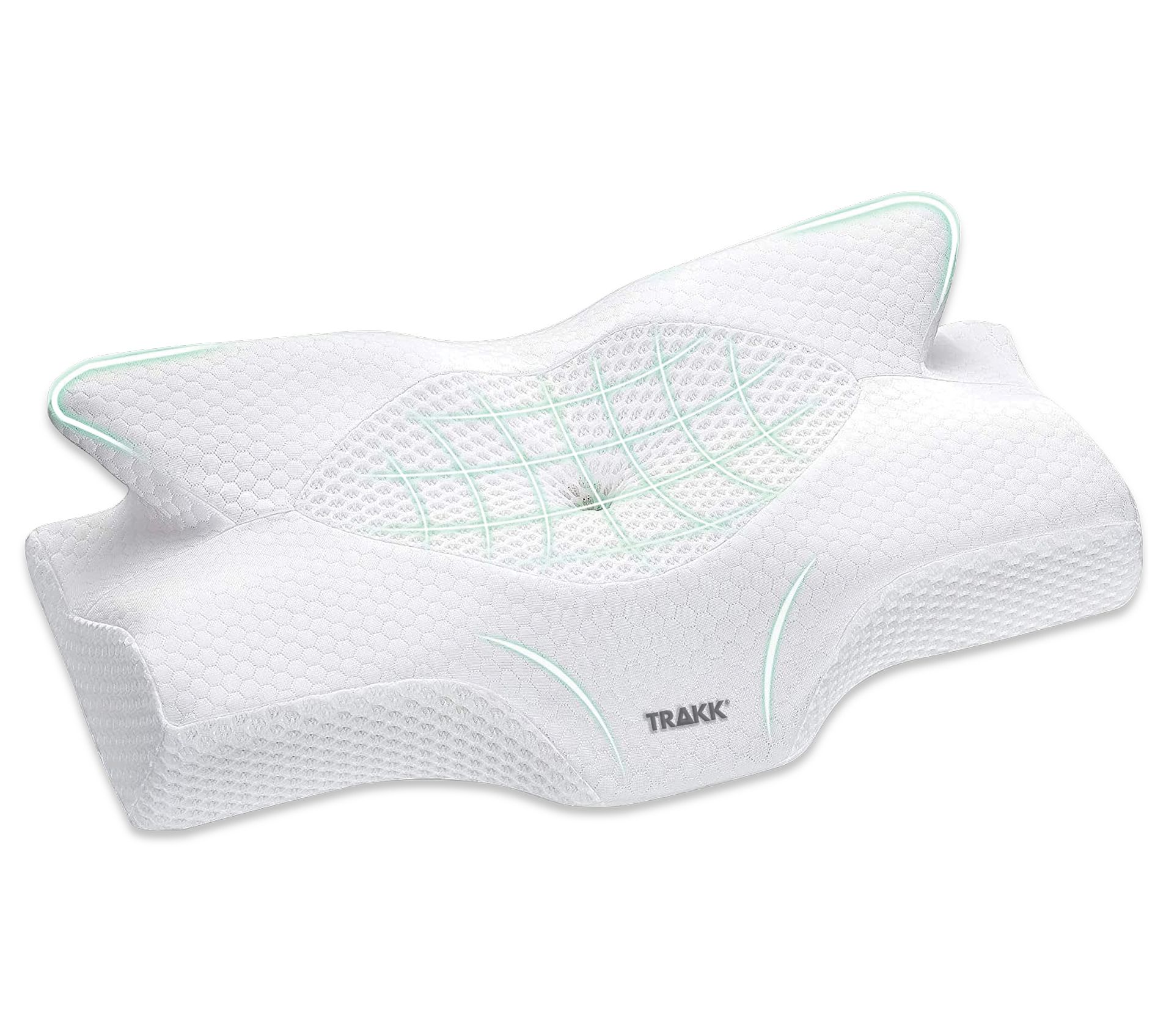 Trakk Memory Foam Orthopedic Seat Cushion, Bed Pillows, Household