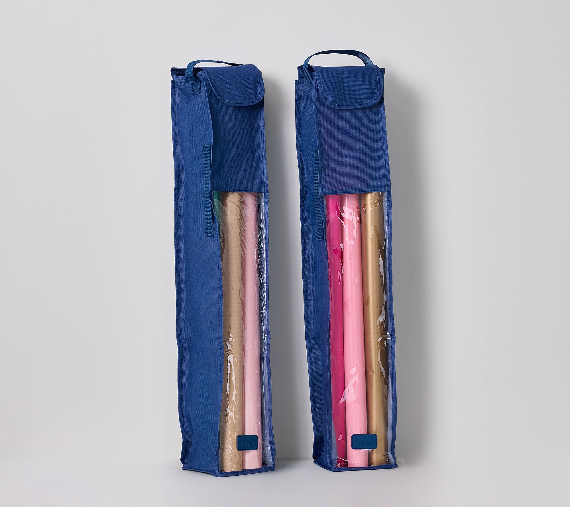 "As Is" Periea Set of 2 Wrapping Paper Storage