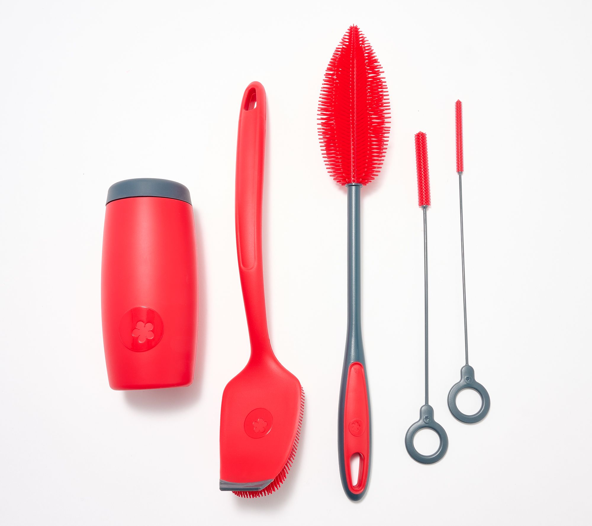 "As Is" Kochblume Bottle & Straw 5pc Cleaning Set w/Dispenser