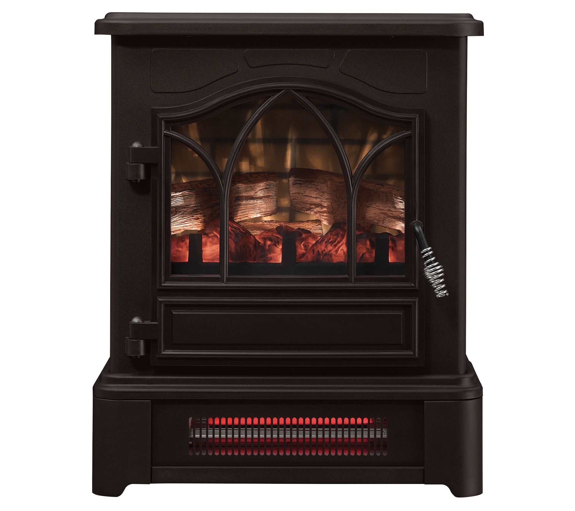 Duraflame Infrared Pedestal Base Stove Heater w/3D Flame Tech - QVC.com