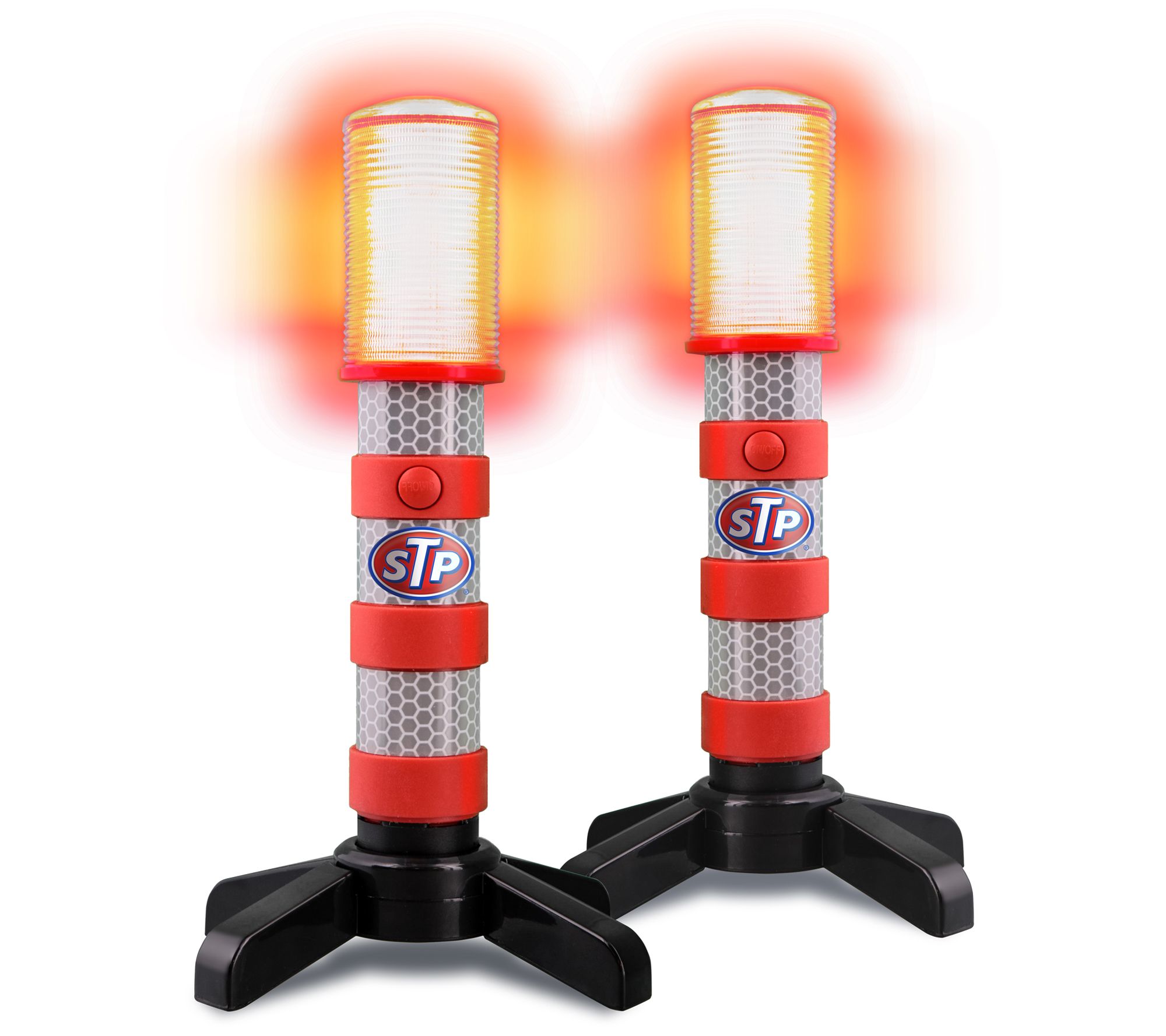 Red Safety Work Light Star 36 LED Bulbs Magnetic Car Auto Flare Emergency Kits