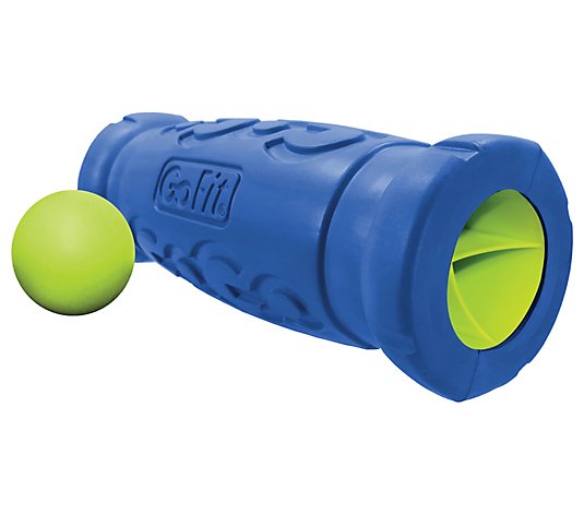 GoFit 12-Inch Go-Size Barrel Roller with Massage Ball