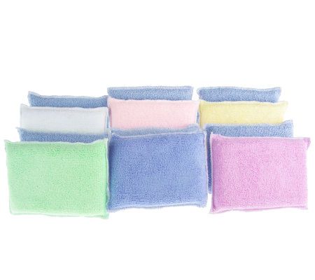 Top-Spring microfiber dish cloths with scrub side kitchen rags for washing  dishes with scrubber cleaning cloth dishcloths with scrubbing