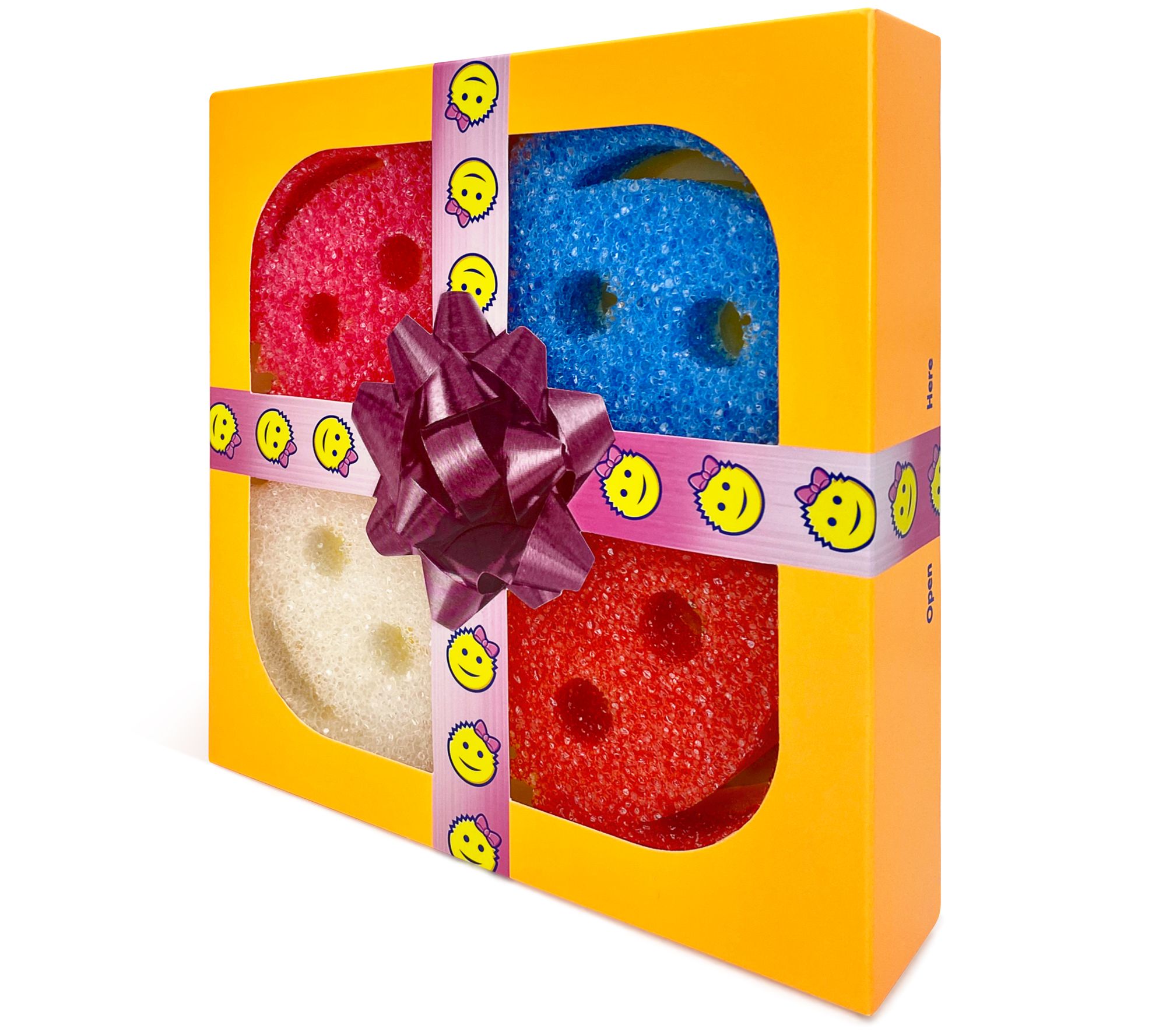 Scrub Mommy Set of (3) Multi-Color 4-Piece Sponge Gift Sets