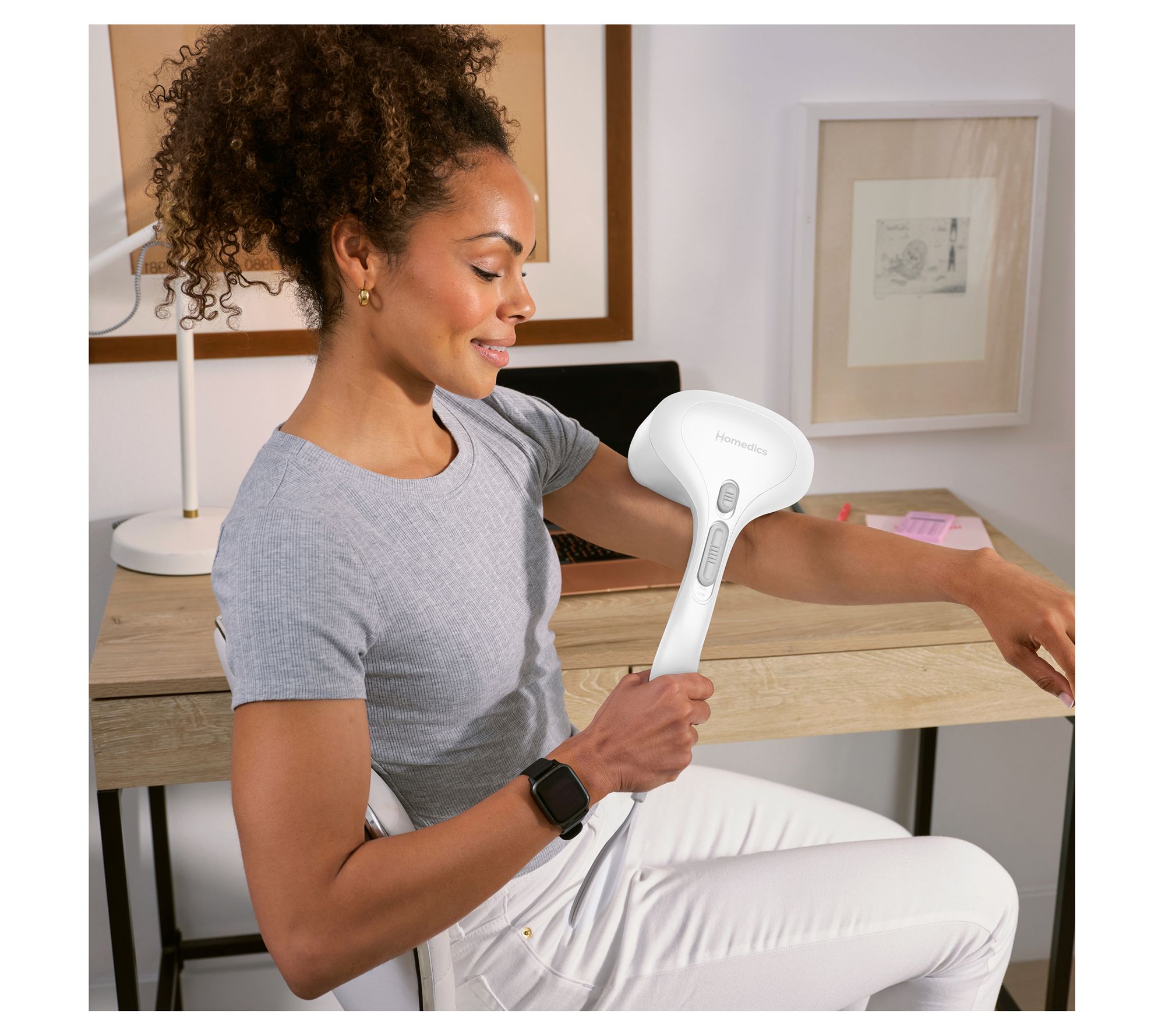 Homedics Duo Percussion Body Massager W/ Heat - QVC.com