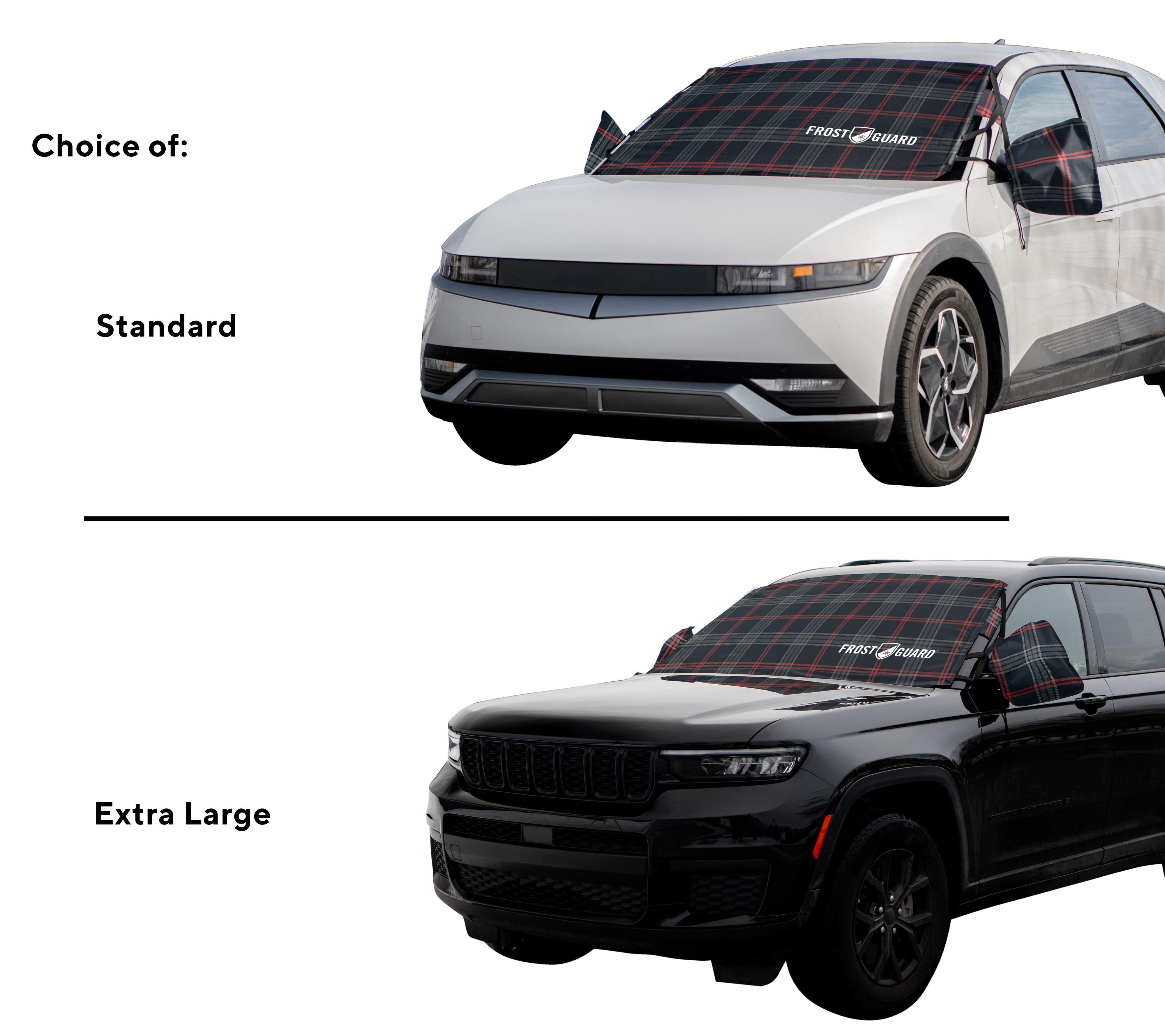 FrostGuard Standard or XL Windshield and Mirror Protector