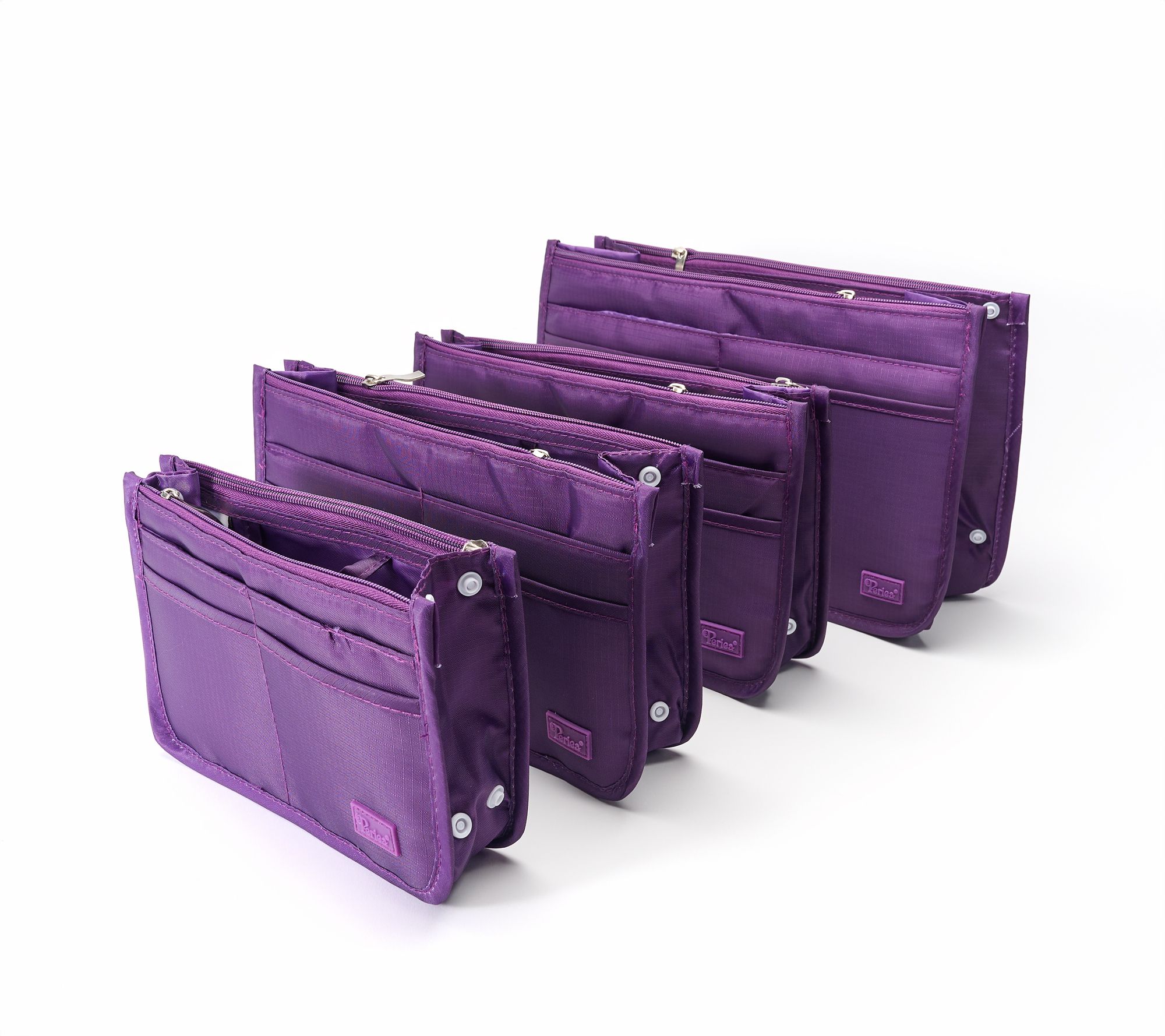 Periea Set of 4 Purse Organizers with Gift Bags