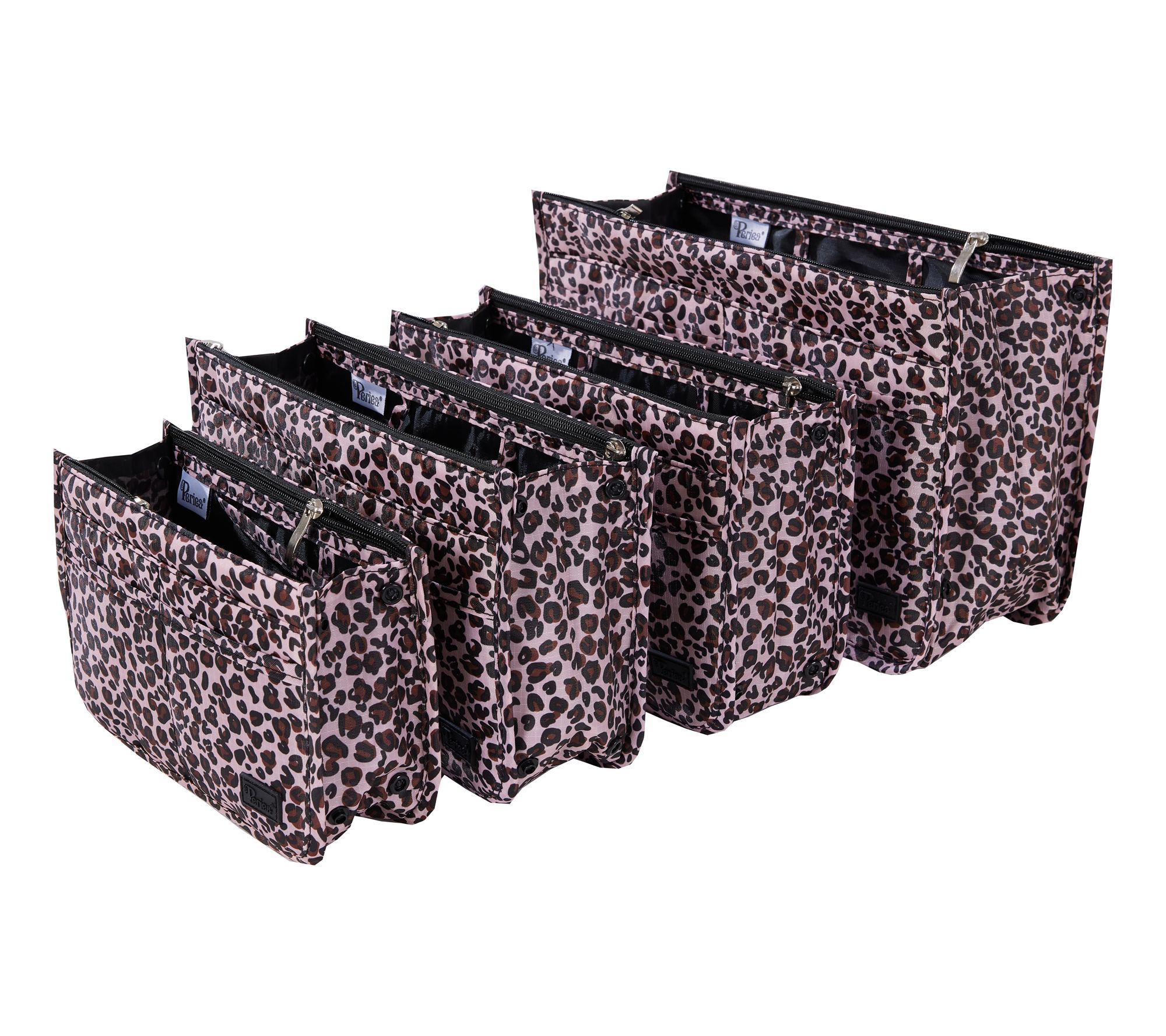 Periea Set of 4 Purse Organizers with Gift Bags