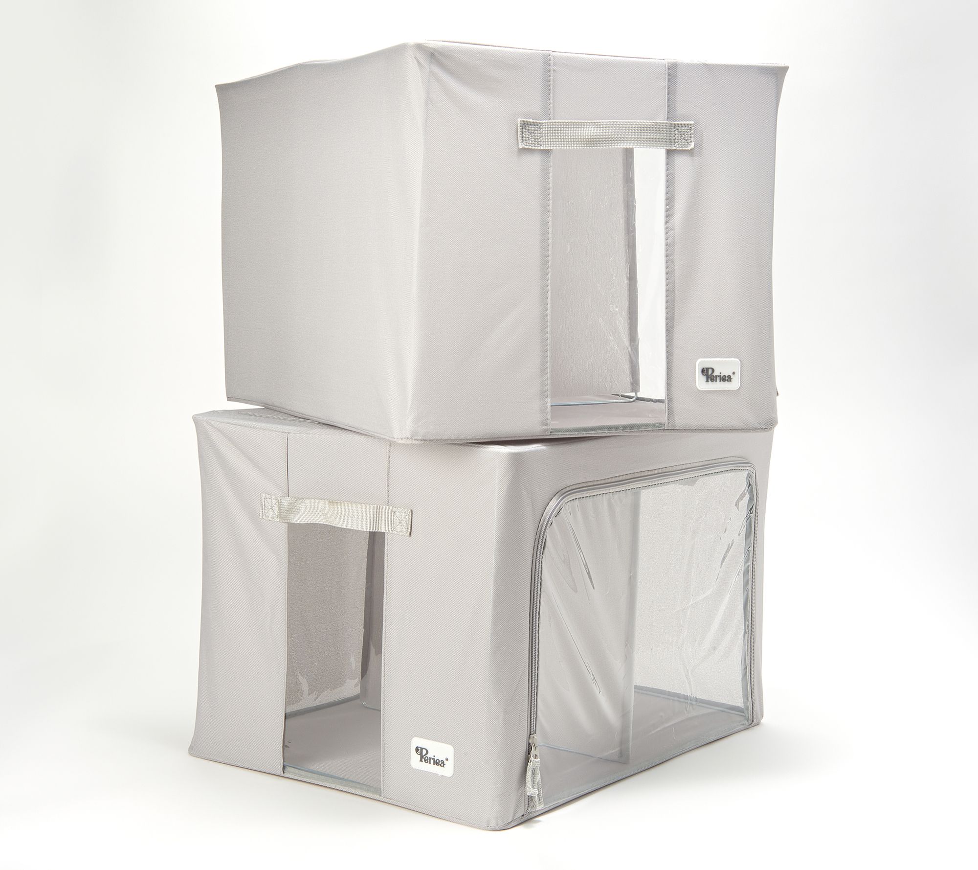 Periea Set of 2 Large Collapsible Boxes with Dividers