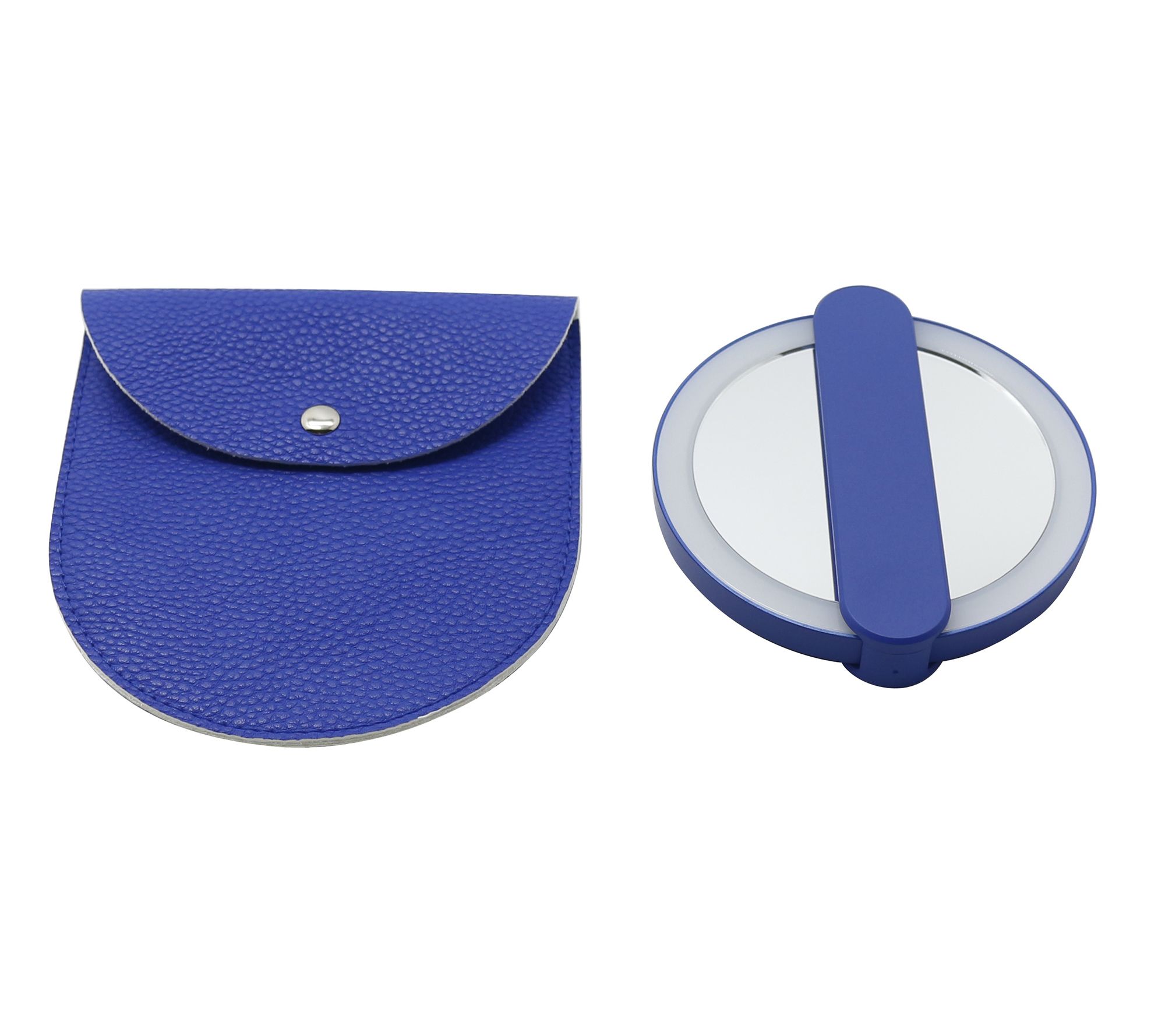 "As Is" Blushly LED Lighted Flip Out Compact Mirror