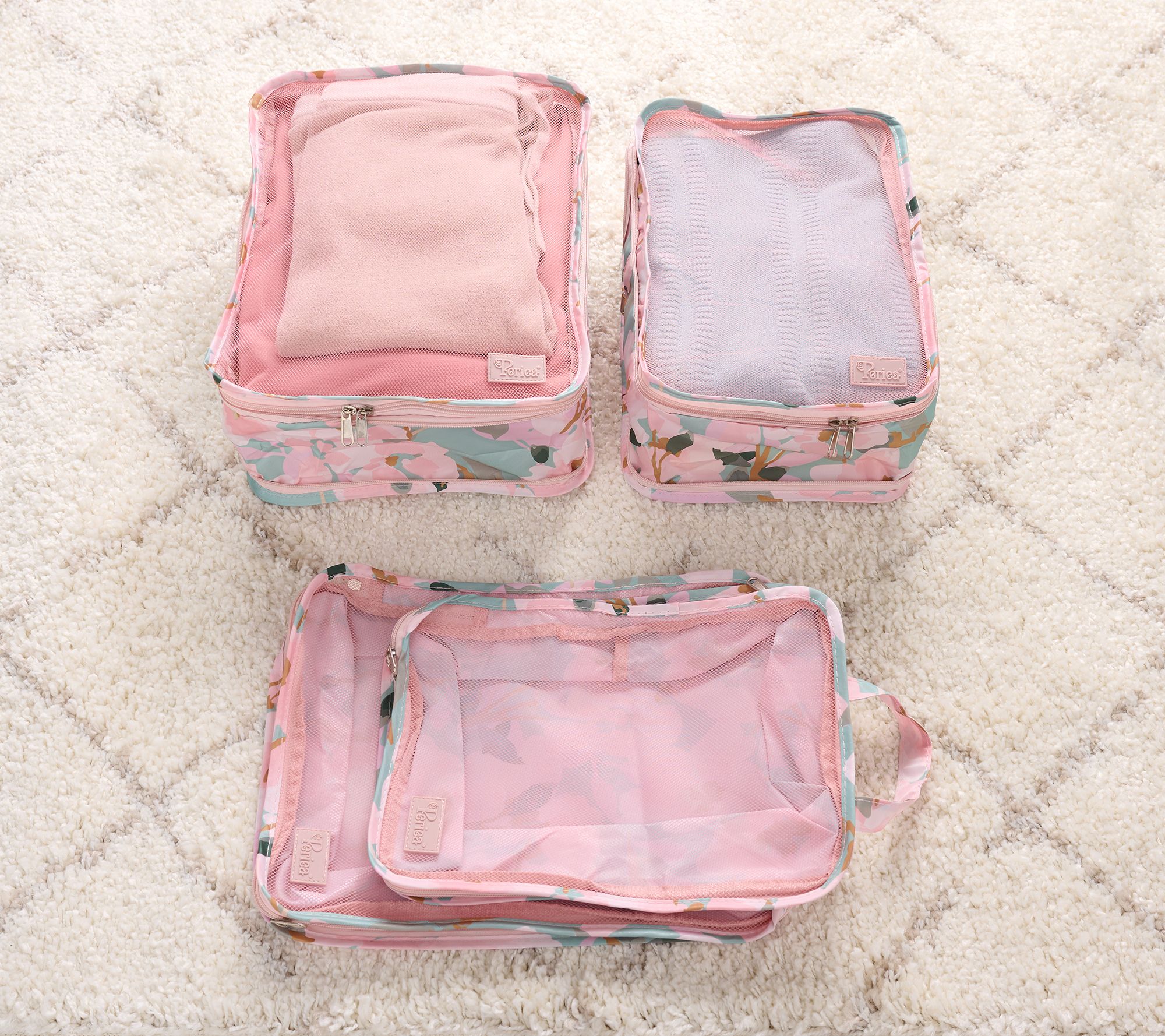 Periea Set of 4 Large and Medium Compression Bags