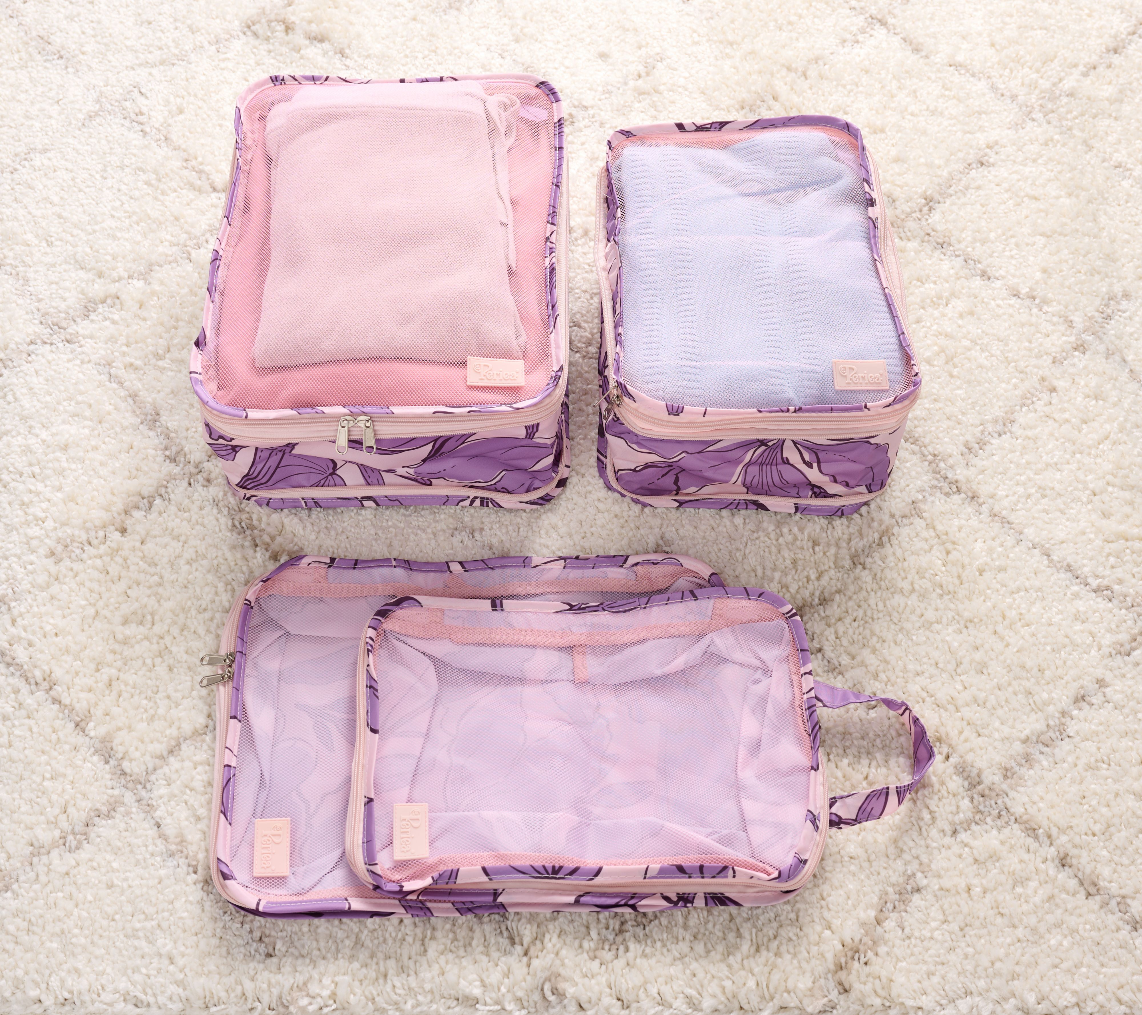 Periea Set of 4 Large and Medium Compression Bags