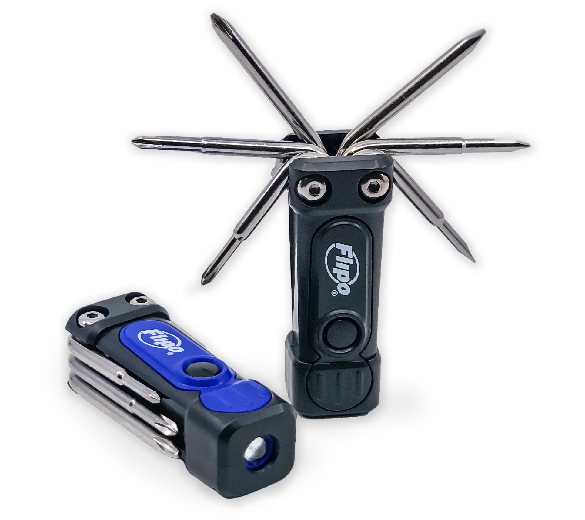 "As Is" Flipo Set of (2) 8-in-1 Pocket Tools