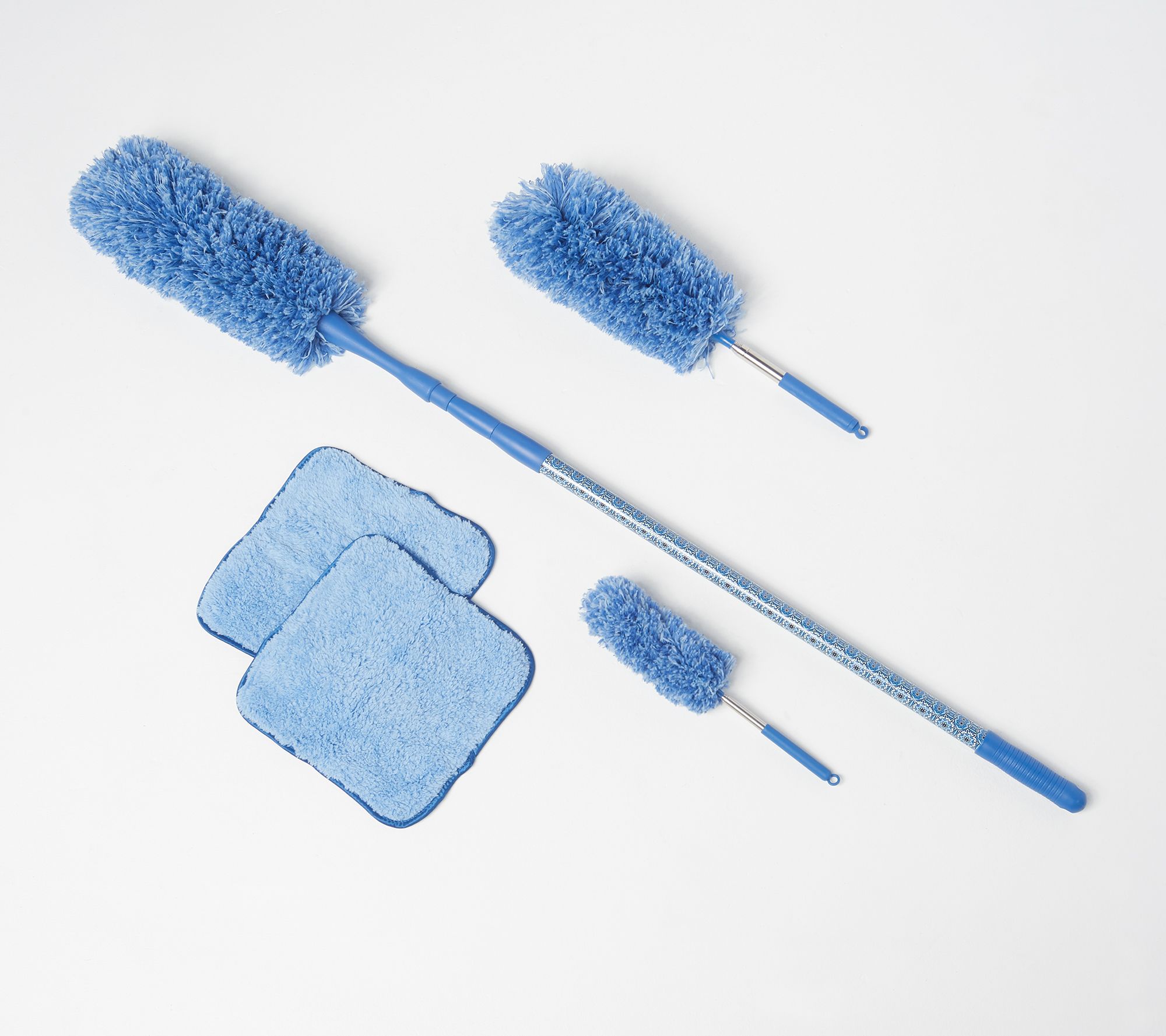 6 Piece Easy Reach Microfiber Duster Set By Campanelli