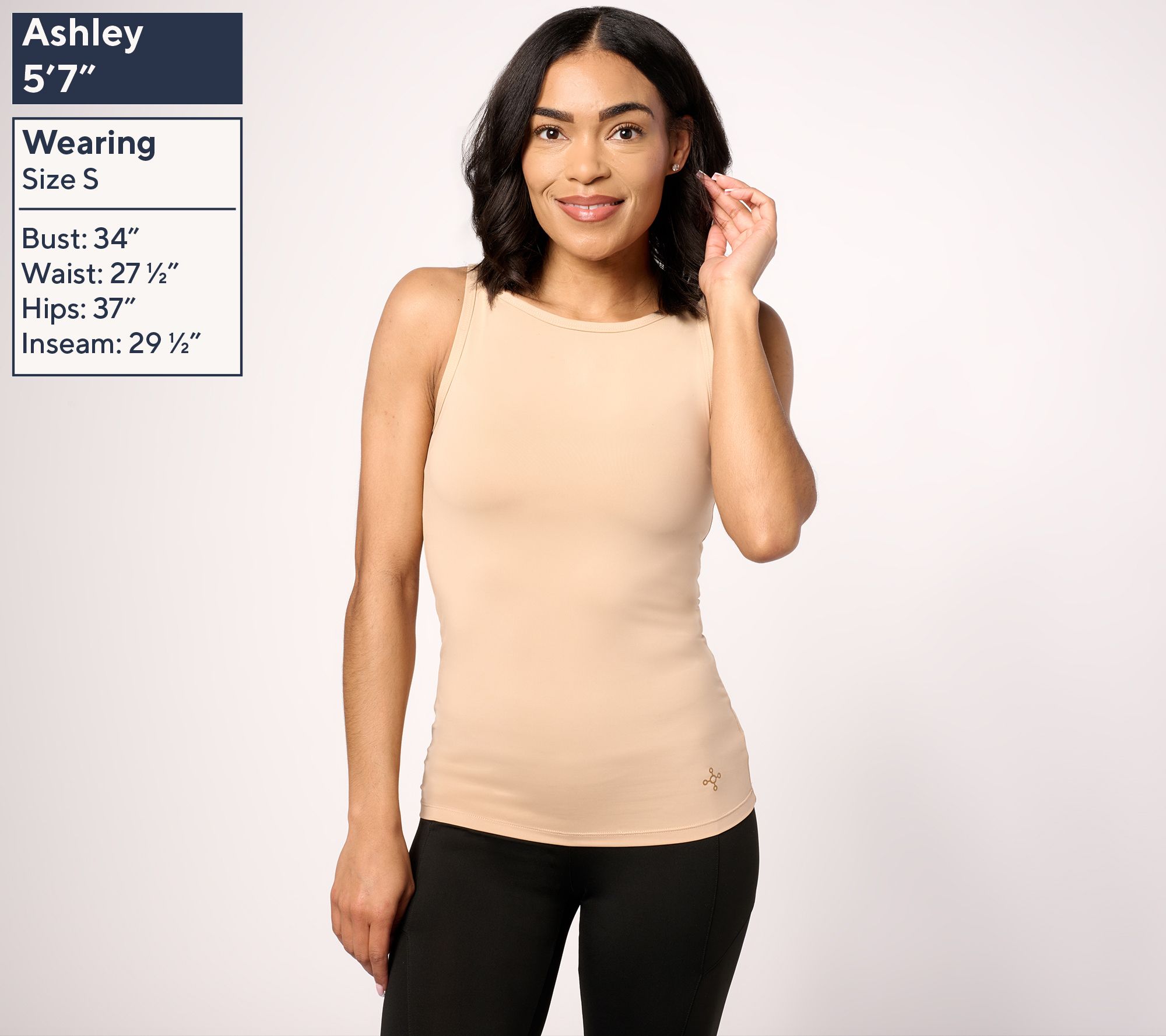 トップス m. Tommie Copper Set of Scoop & High Neck Compression Tank Tops