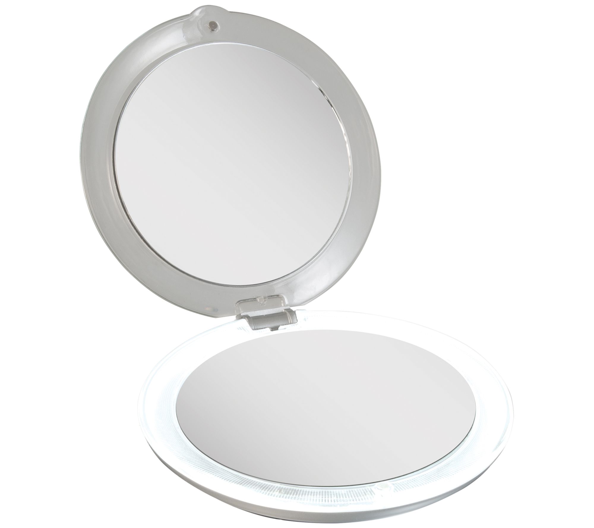Zadro 1X/10X Ultimate LED Lighted Compact Mirror - QVC.com
