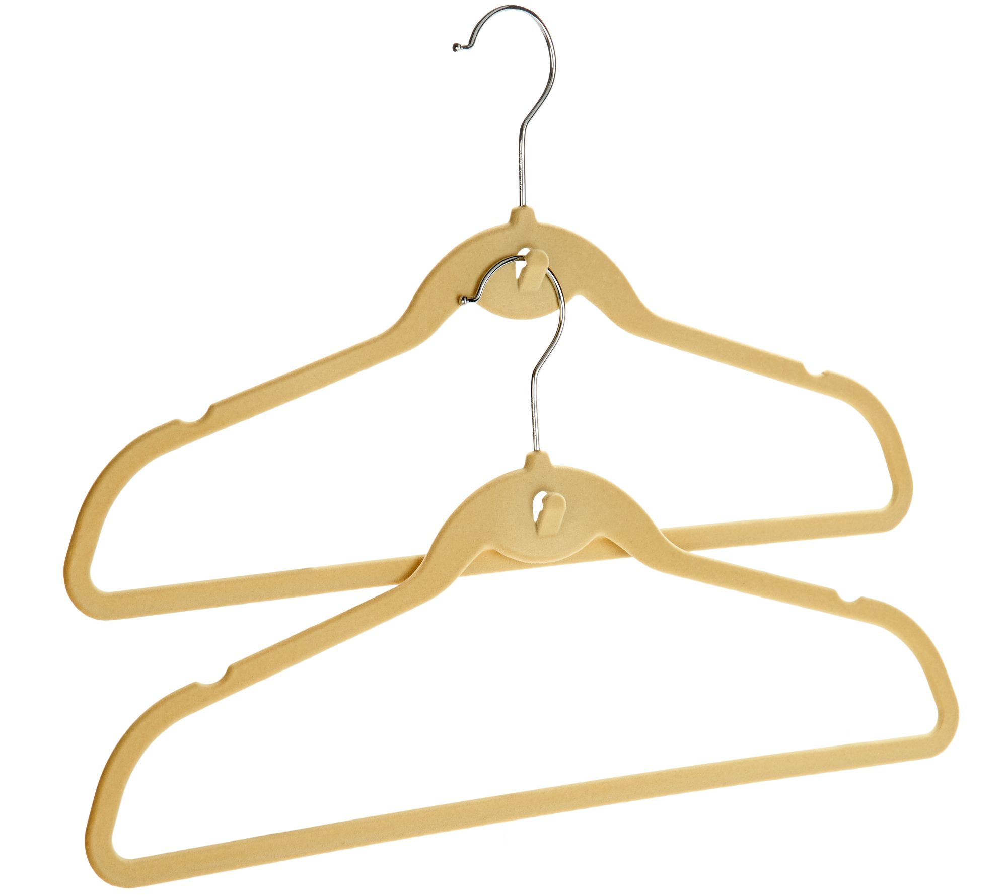 Space Saving Triangles For Hangers 18pcs Heavy Duty Cascade