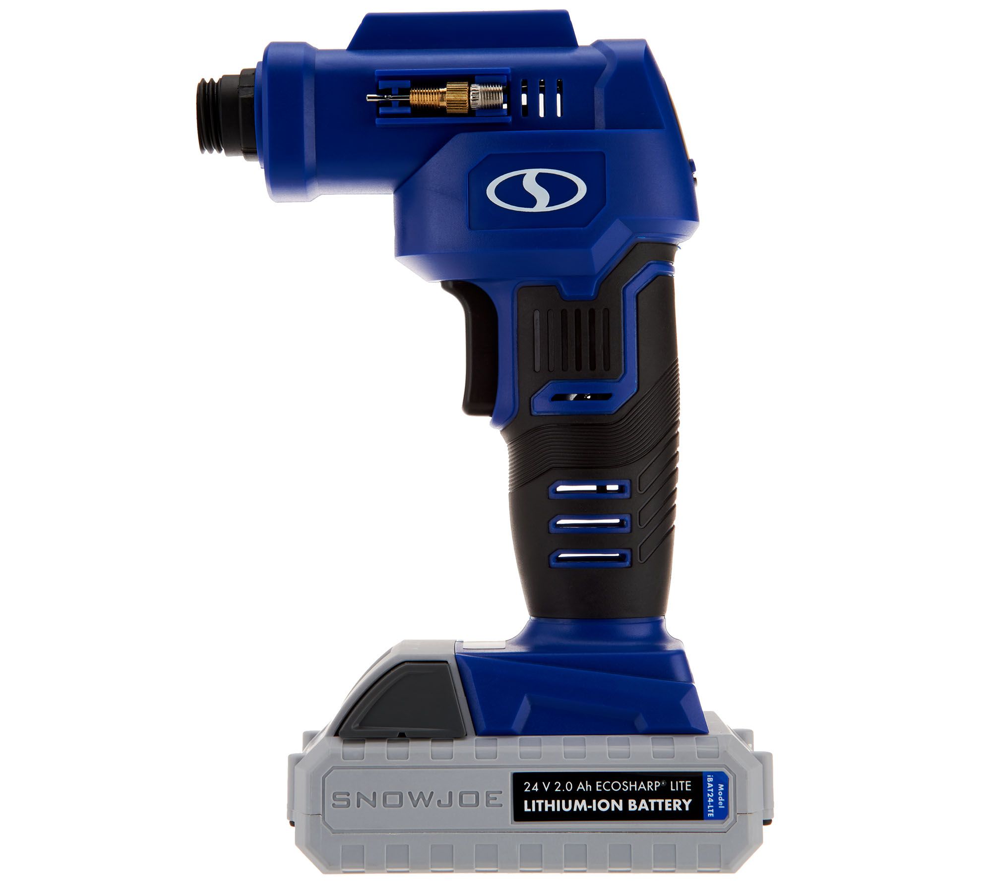 Air Joe 24V LithiumIon Cordless Air Compressor w/ Pin Attachments